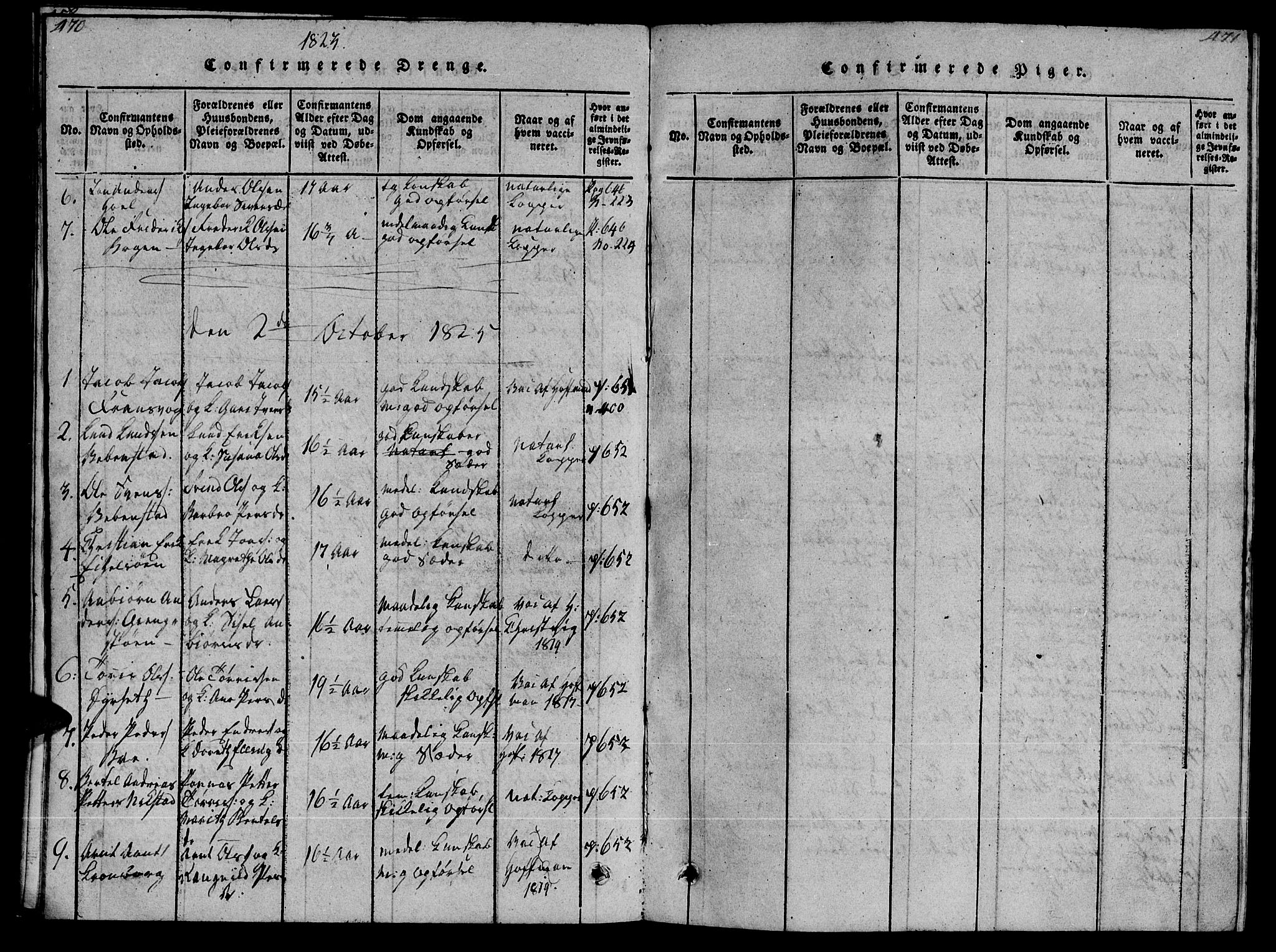 Ministerialprotokoller, klokkerbøker og fødselsregistre - Møre og Romsdal, SAT/A-1454/569/L0818: Parish register (official) no. 569A04, 1820-1828, p. 470-471