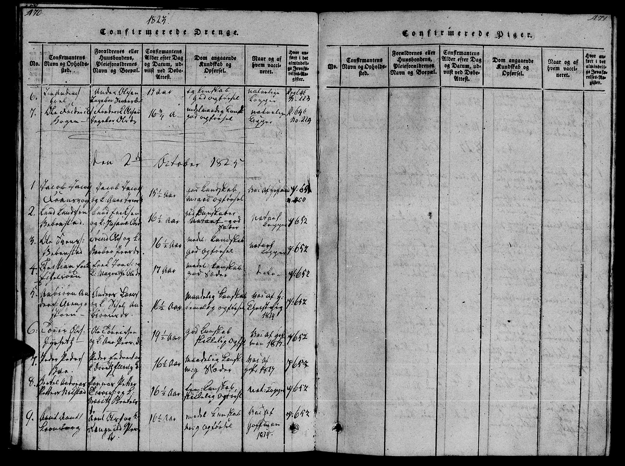 Ministerialprotokoller, klokkerbøker og fødselsregistre - Møre og Romsdal, AV/SAT-A-1454/569/L0818: Parish register (official) no. 569A04, 1820-1828, p. 470-471