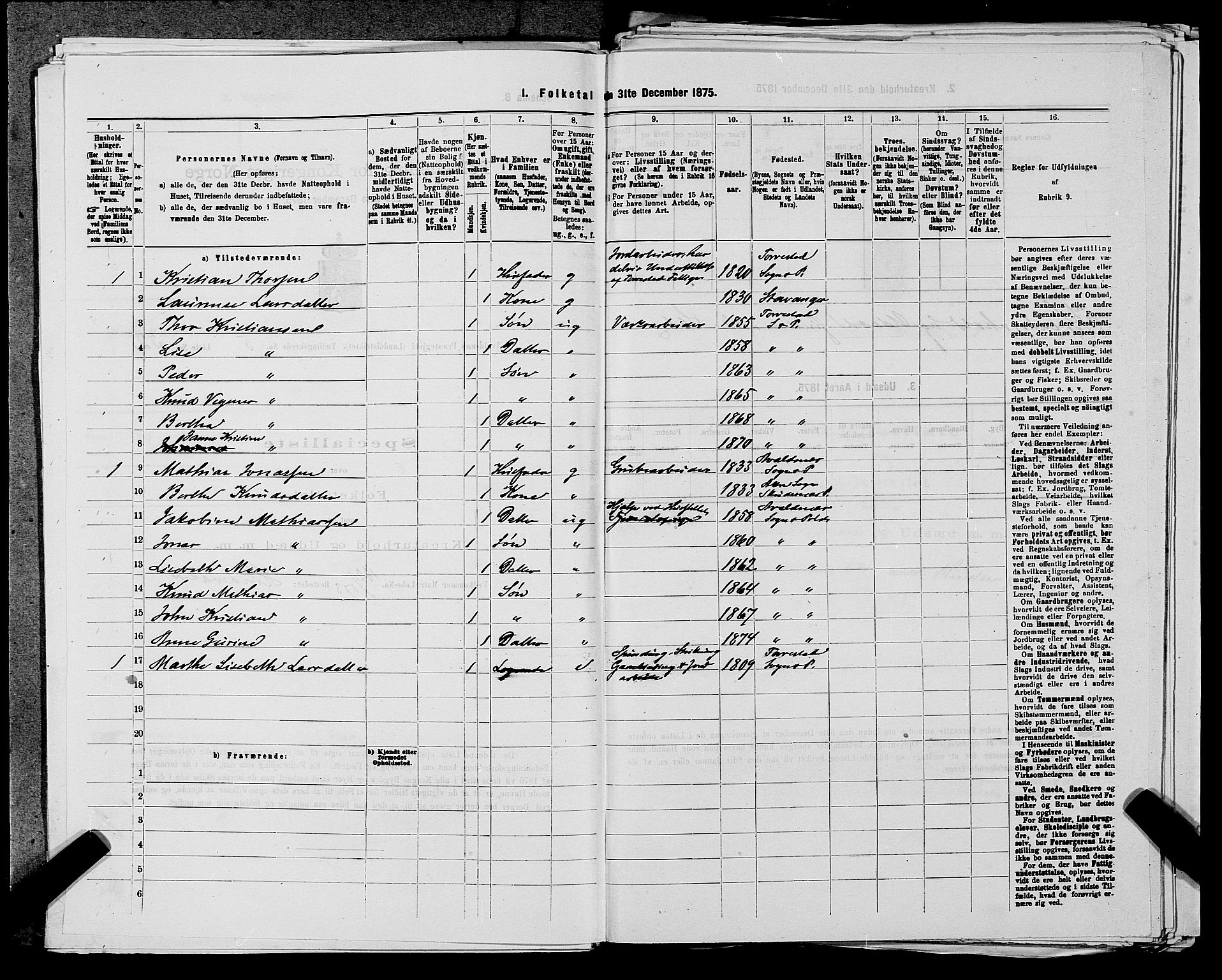 SAST, 1875 census for 1147L Avaldsnes/Avaldsnes og Kopervik, 1875, p. 730