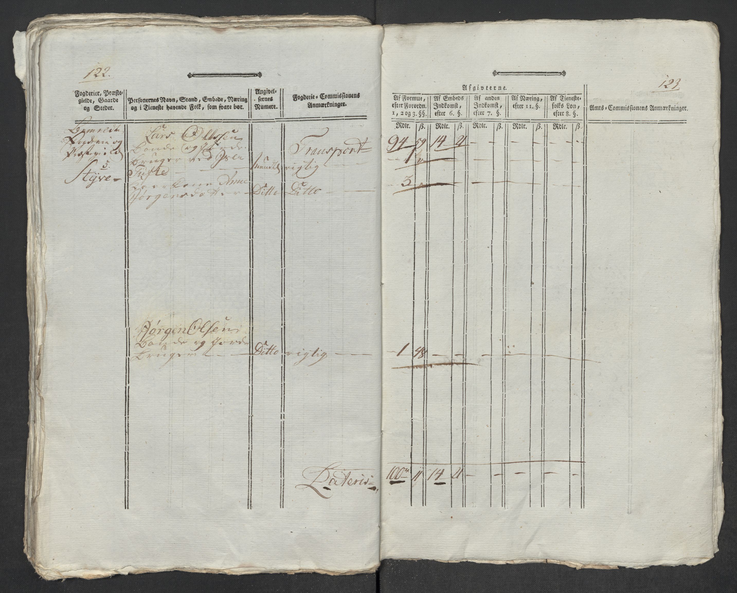 Rentekammeret inntil 1814, Reviderte regnskaper, Mindre regnskaper, AV/RA-EA-4068/Rf/Rfe/L0056:  Ytre og Indre Sogn fogderi, 1789, p. 226