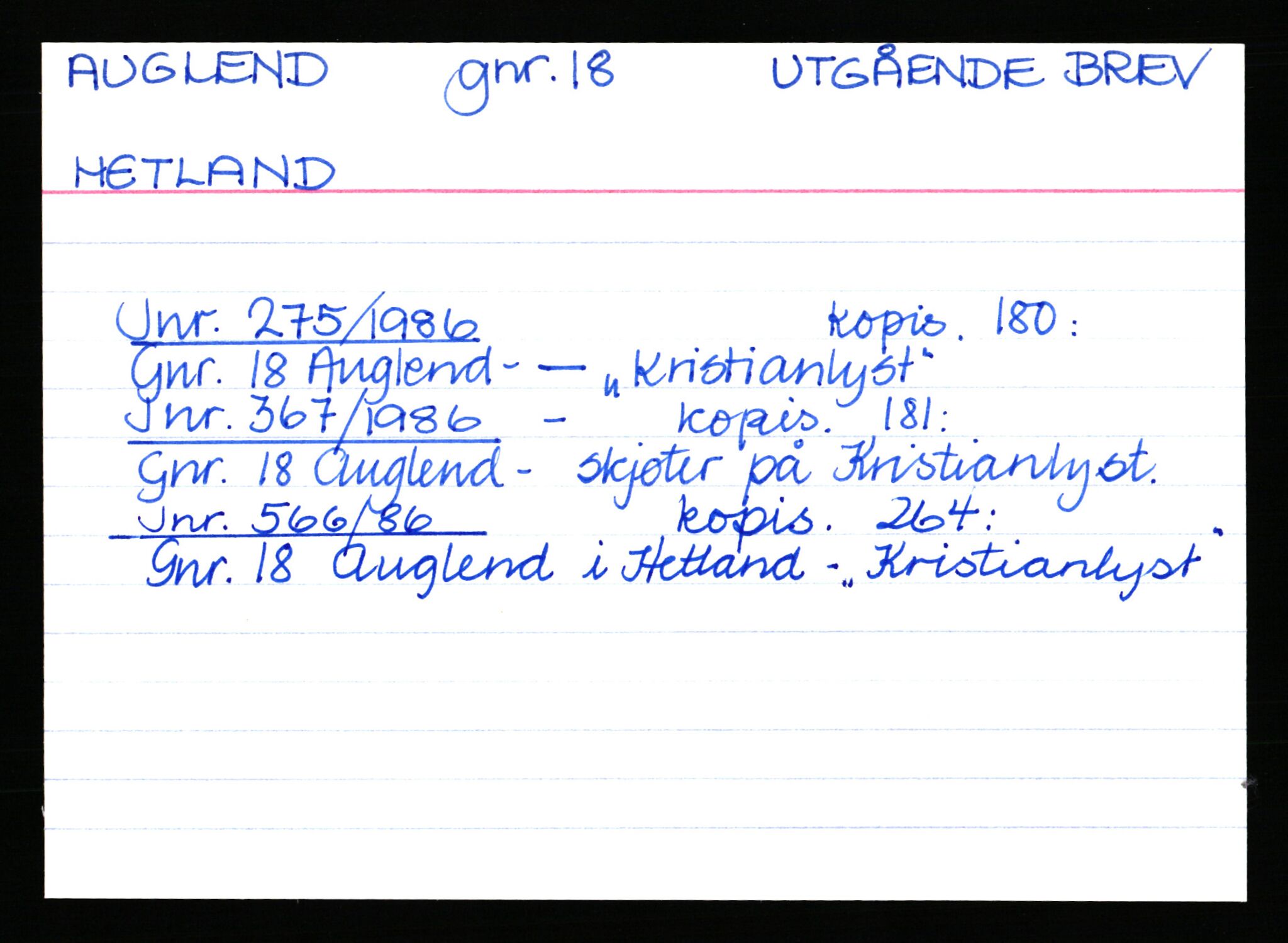 Statsarkivet i Stavanger, AV/SAST-A-101971/03/Y/Yk/L0002: Registerkort sortert etter gårdsnavn: Auglend - Bakkevik, 1750-1930, p. 2