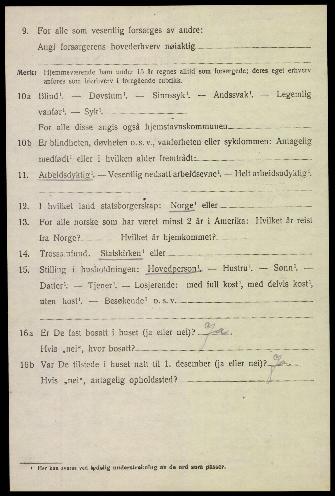 SAH, 1920 census for Torpa, 1920, p. 1752