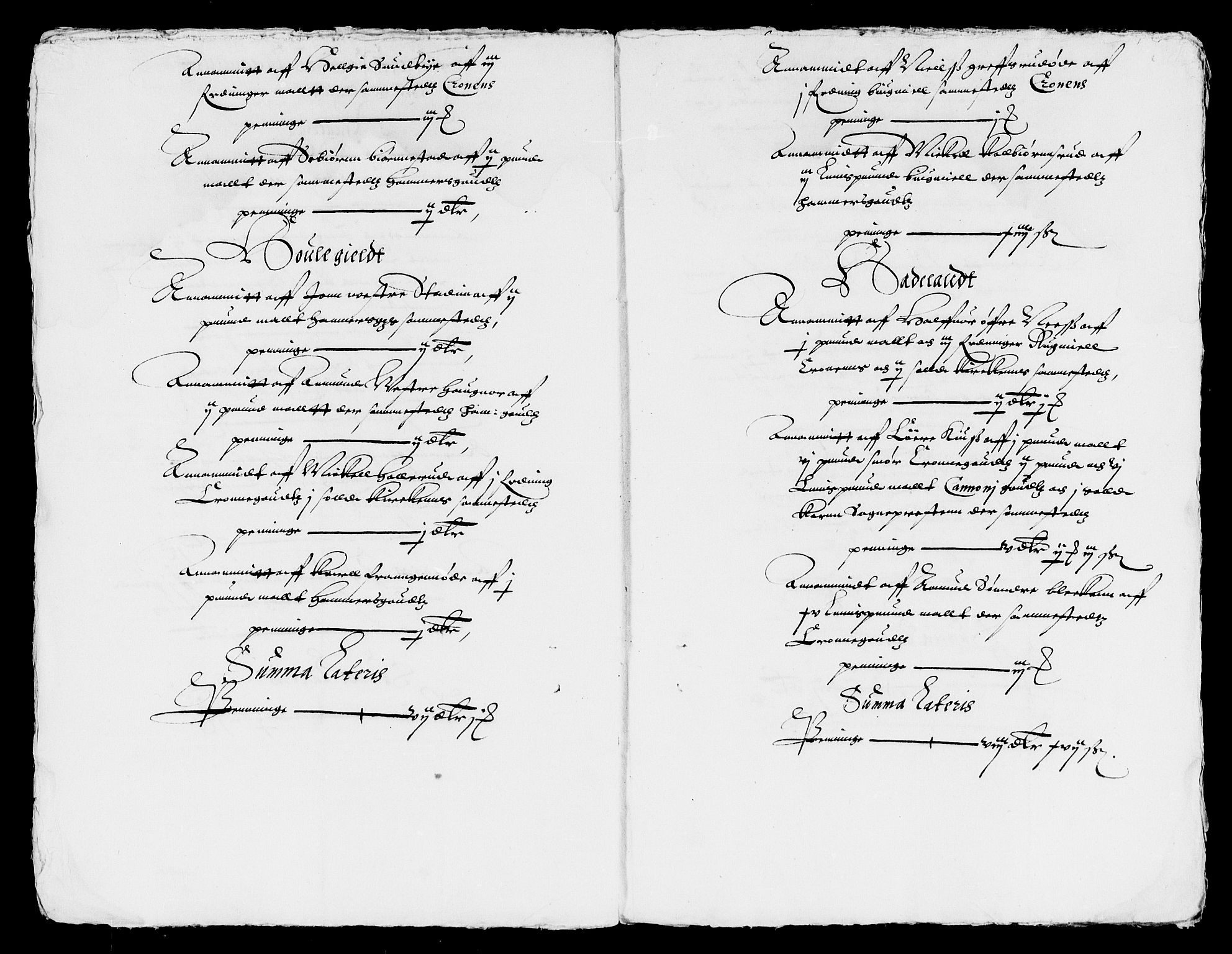 Rentekammeret inntil 1814, Reviderte regnskaper, Lensregnskaper, AV/RA-EA-5023/R/Rb/Rba/L0036: Akershus len, 1614-1615