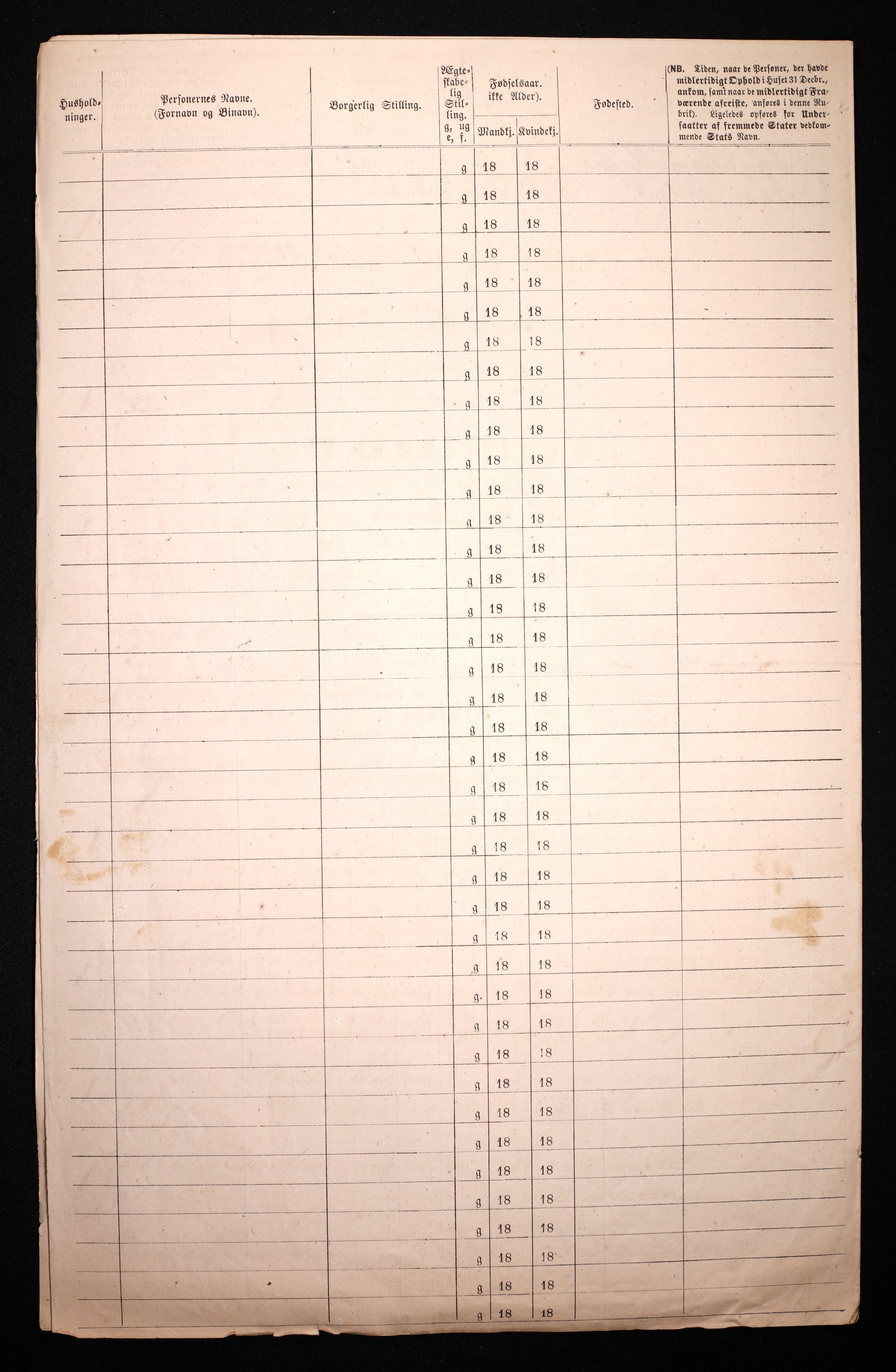 RA, 1870 census for 0301 Kristiania, 1870, p. 3390
