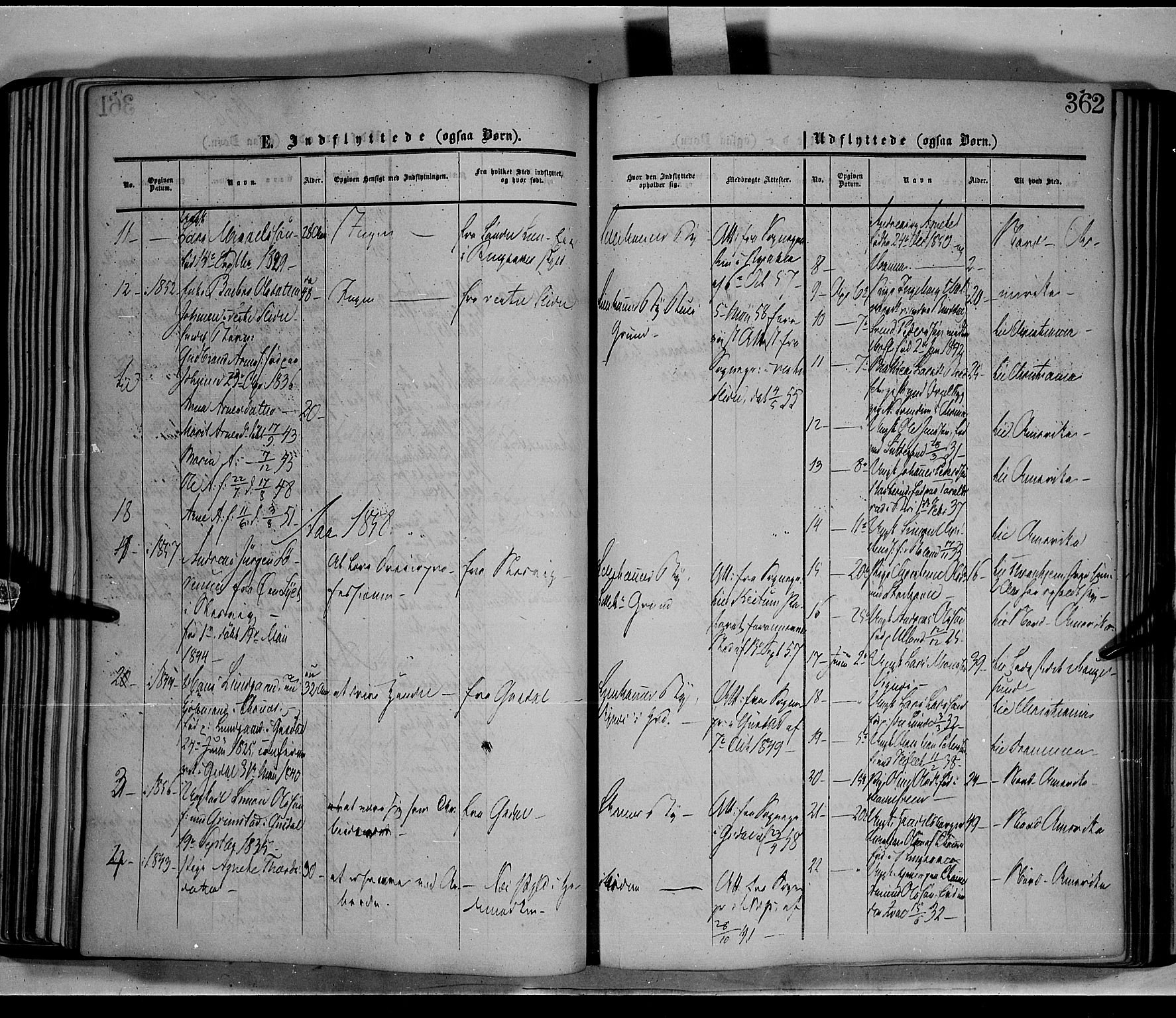 Fåberg prestekontor, AV/SAH-PREST-086/H/Ha/Haa/L0006: Parish register (official) no. 6B, 1855-1867, p. 362