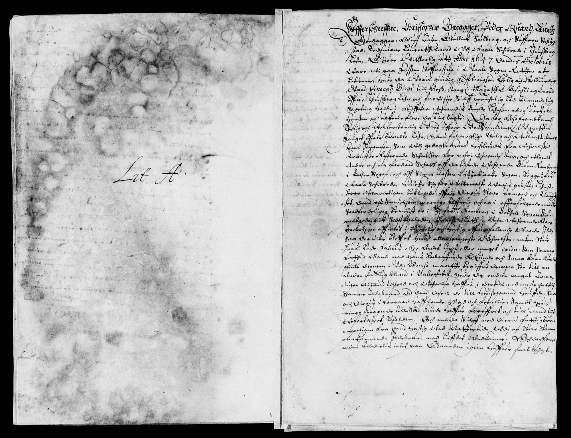 Rentekammeret inntil 1814, Reviderte regnskaper, Lensregnskaper, AV/RA-EA-5023/R/Rb/Rbo/L0028: Tønsberg len, 1647-1649