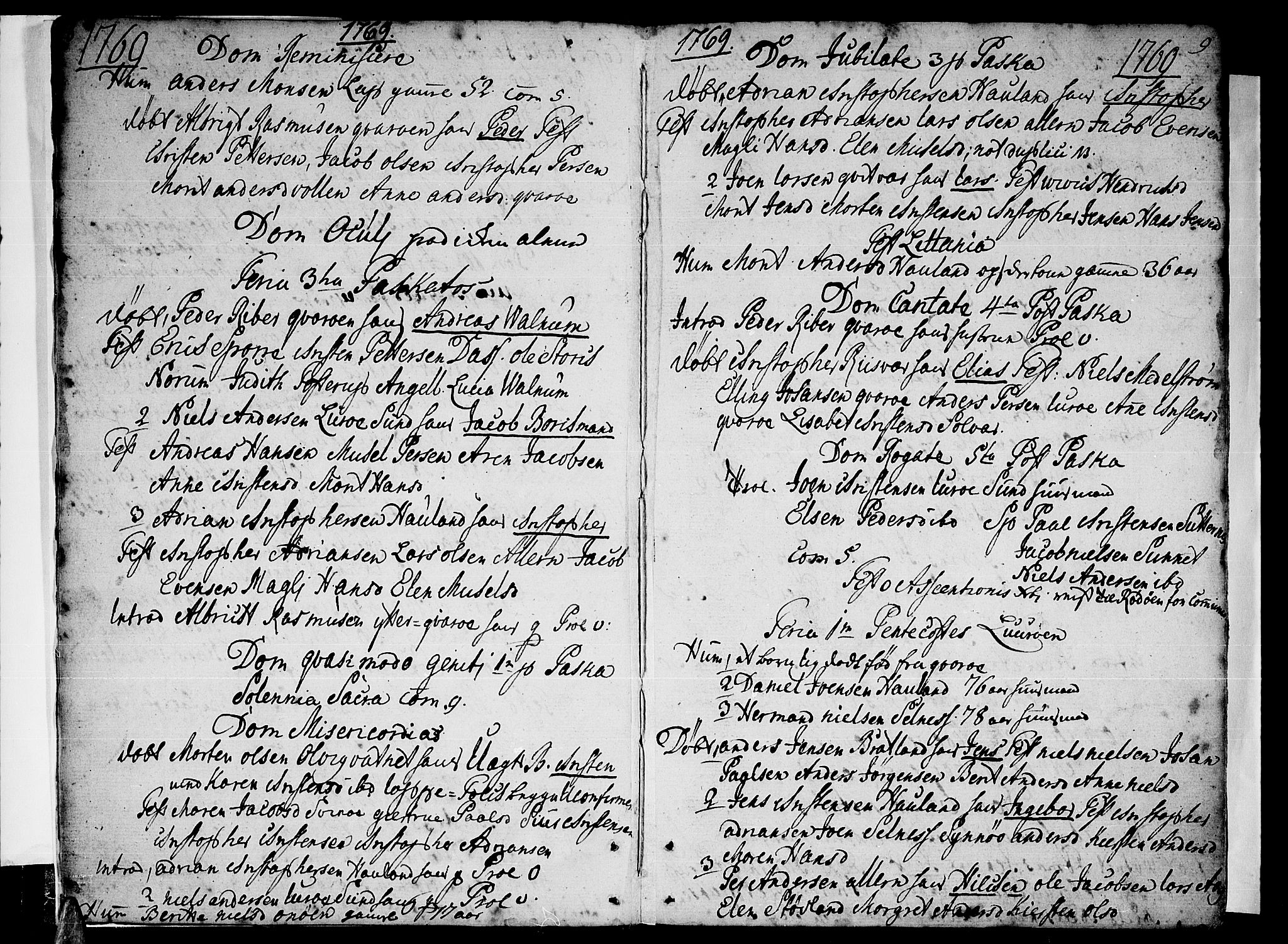 Ministerialprotokoller, klokkerbøker og fødselsregistre - Nordland, AV/SAT-A-1459/839/L0563: Parish register (official) no. 839A01 /1, 1767-1824, p. 8-9