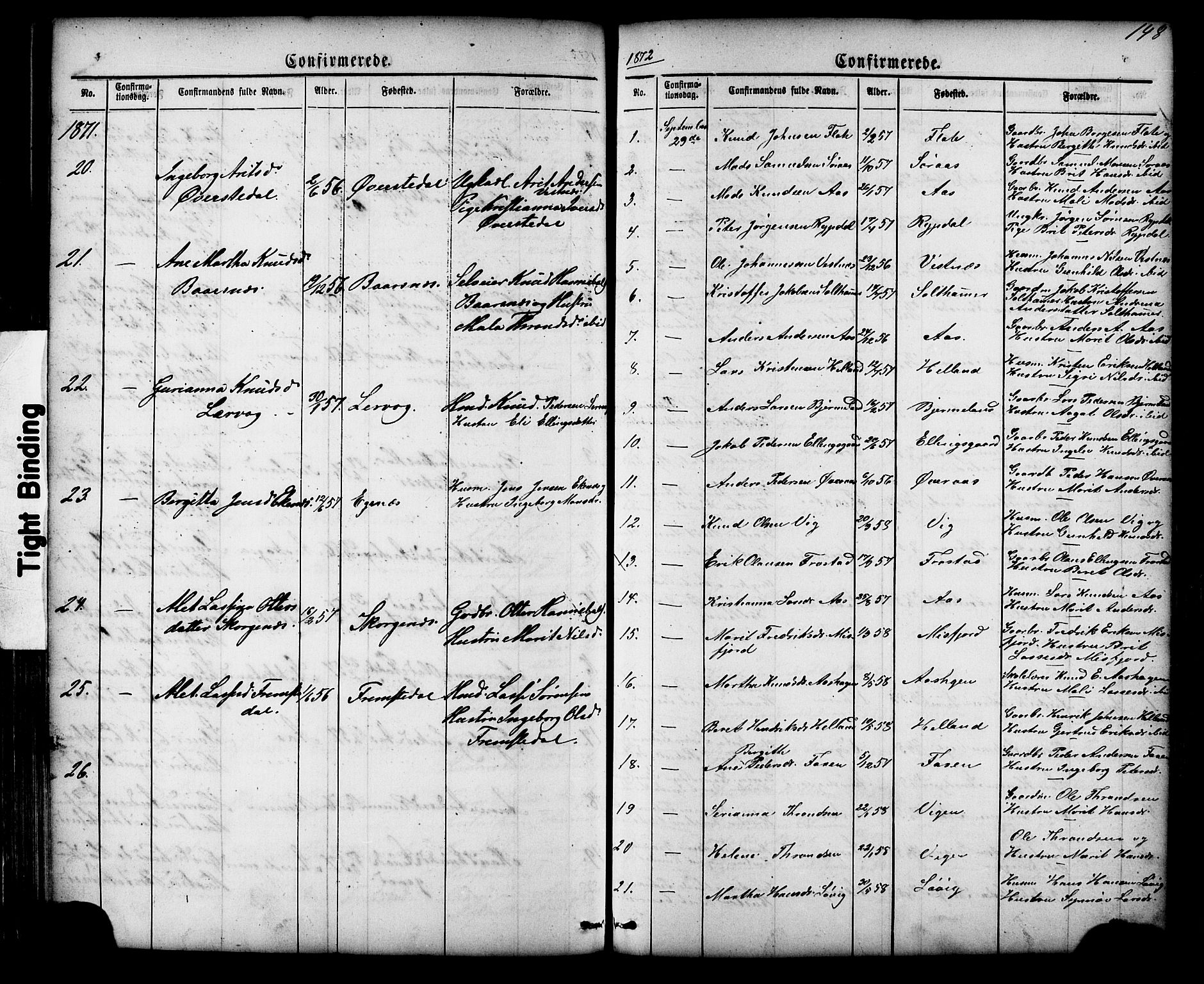 Ministerialprotokoller, klokkerbøker og fødselsregistre - Møre og Romsdal, AV/SAT-A-1454/539/L0536: Parish register (copy) no. 539C02, 1867-1913, p. 148