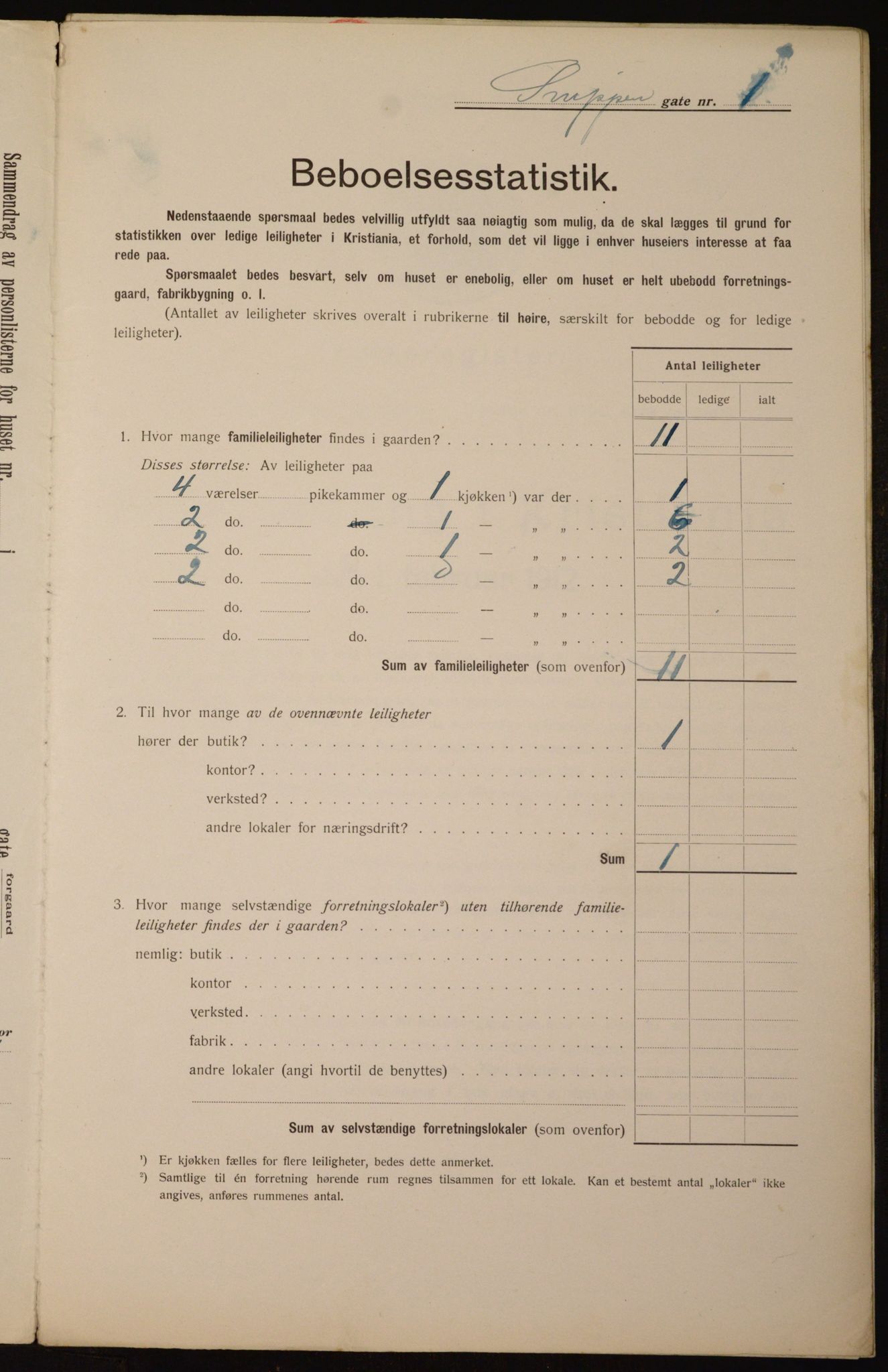 OBA, Municipal Census 1912 for Kristiania, 1912, p. 98269