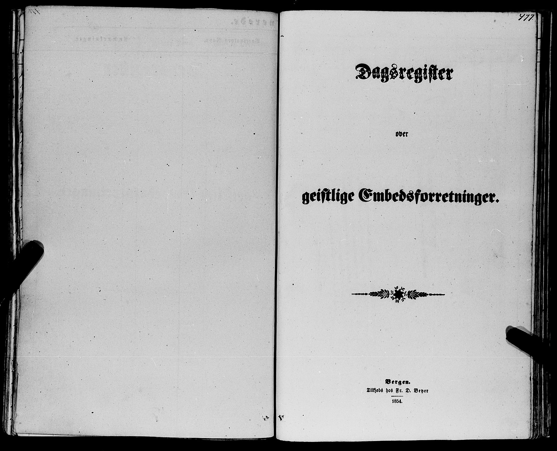 Haus sokneprestembete, SAB/A-75601/H/Haa: Parish register (official) no. A 17, 1858-1870, p. 477