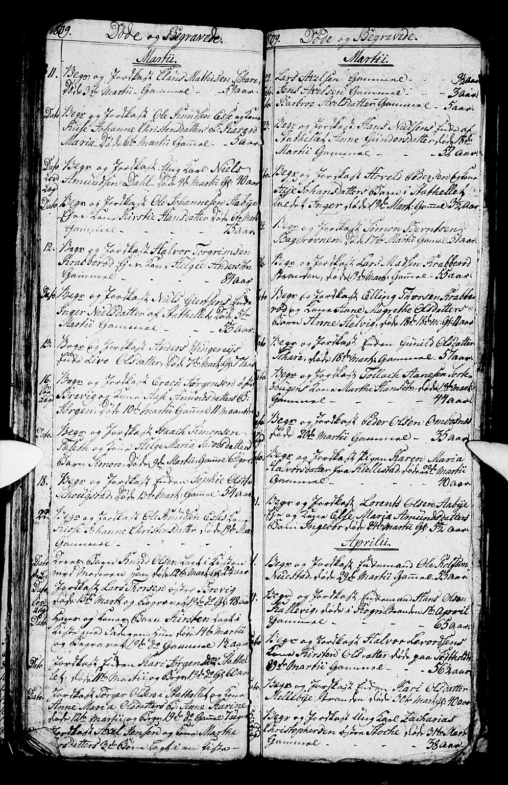 Bamble kirkebøker, SAKO/A-253/G/Ga/L0004: Parish register (copy) no. I 4, 1808-1814