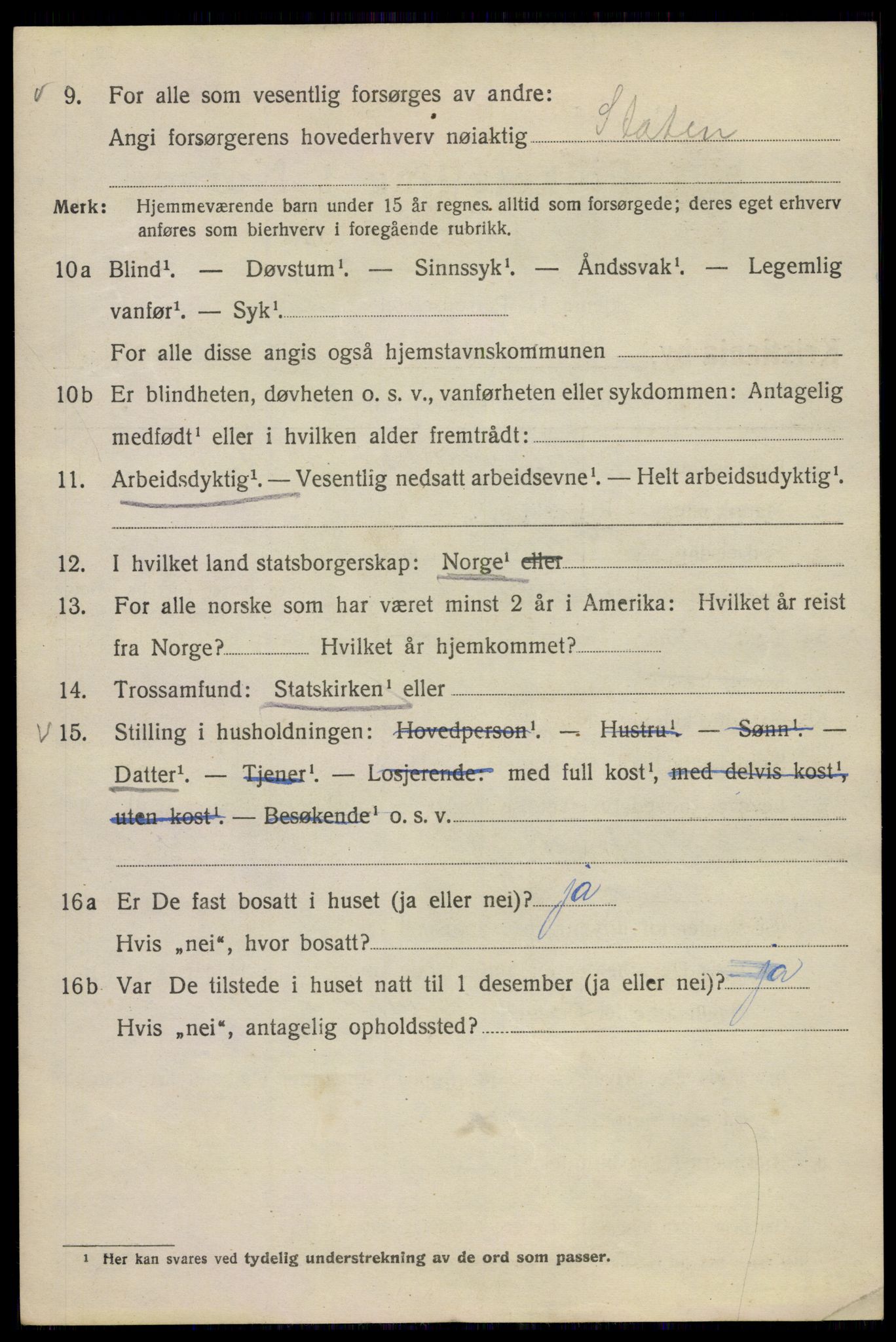 SAO, 1920 census for Kristiania, 1920, p. 294044