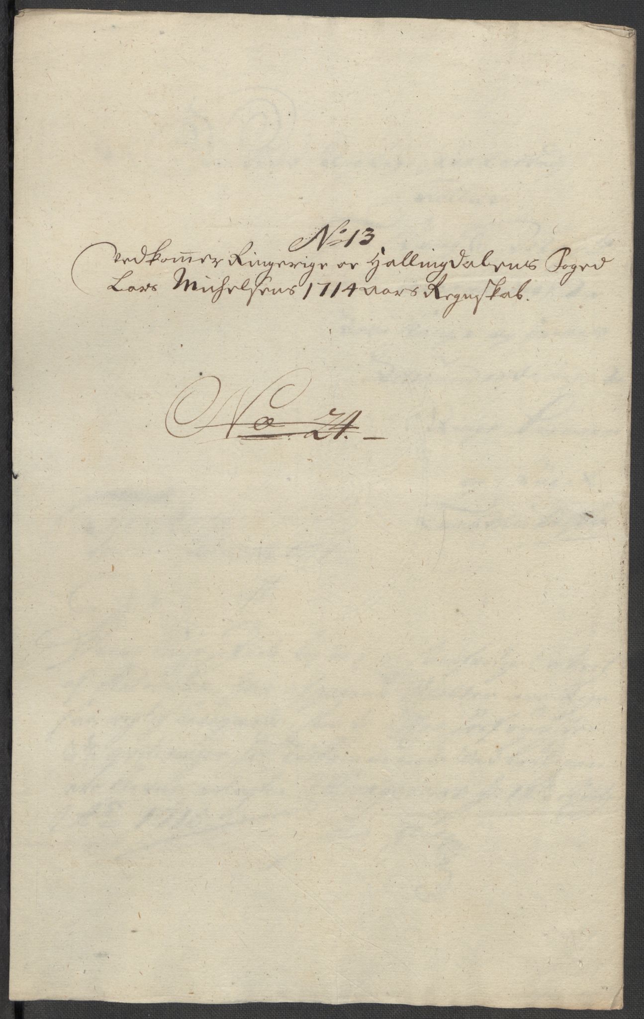 Rentekammeret inntil 1814, Reviderte regnskaper, Fogderegnskap, AV/RA-EA-4092/R23/L1471: Fogderegnskap Ringerike og Hallingdal, 1713-1714, p. 468