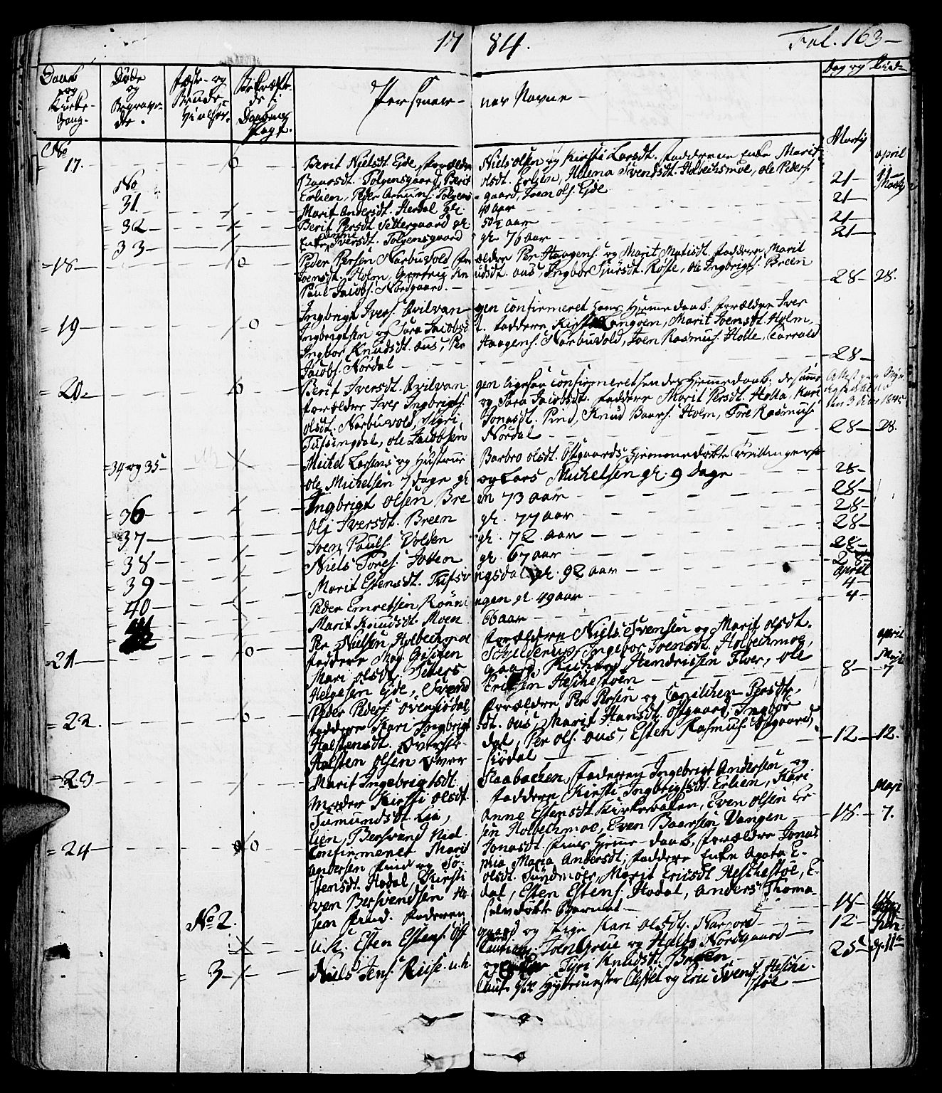 Tolga prestekontor, SAH/PREST-062/K/L0002: Parish register (official) no. 2, 1768-1786, p. 163
