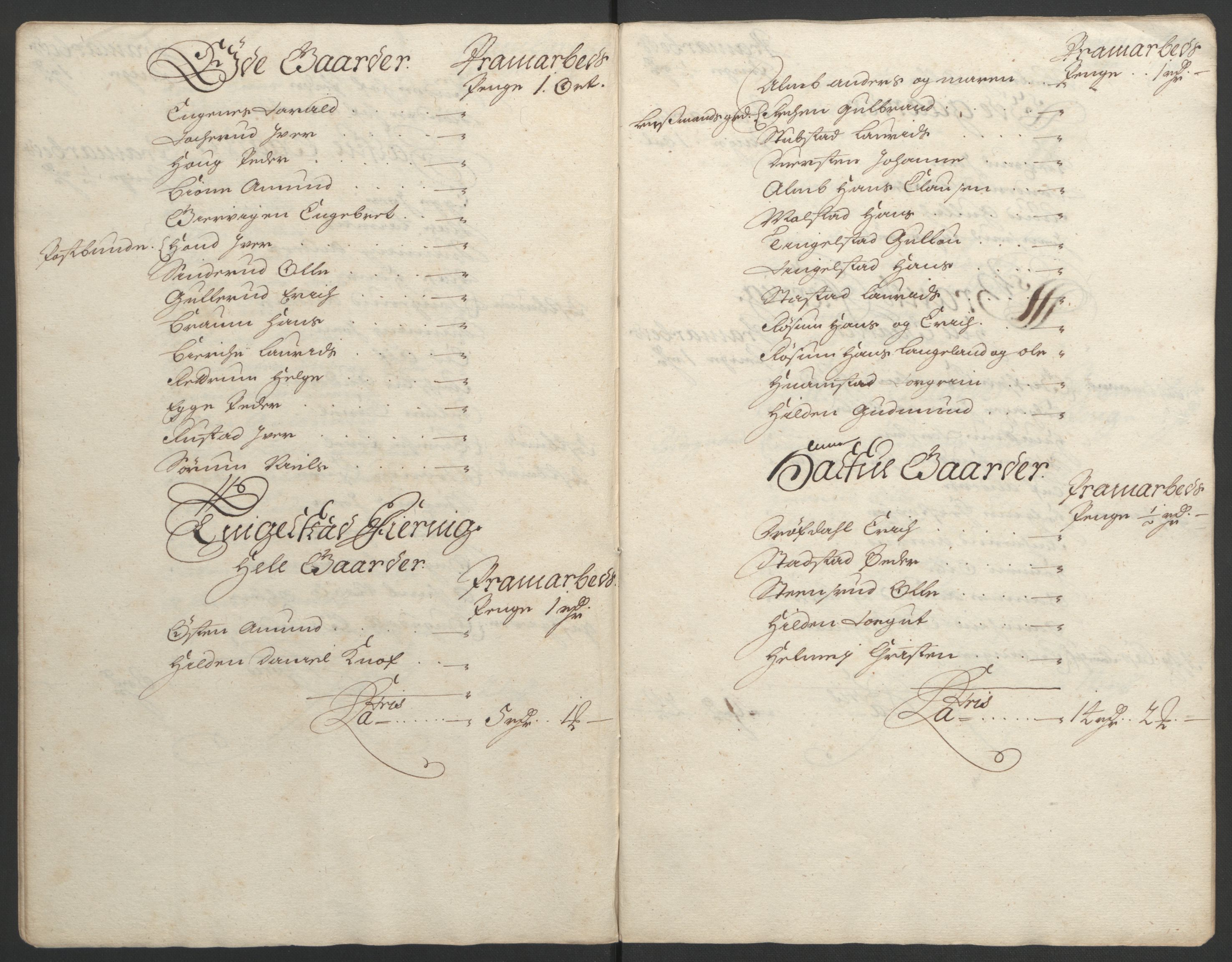 Rentekammeret inntil 1814, Reviderte regnskaper, Fogderegnskap, AV/RA-EA-4092/R18/L1292: Fogderegnskap Hadeland, Toten og Valdres, 1693-1694, p. 111