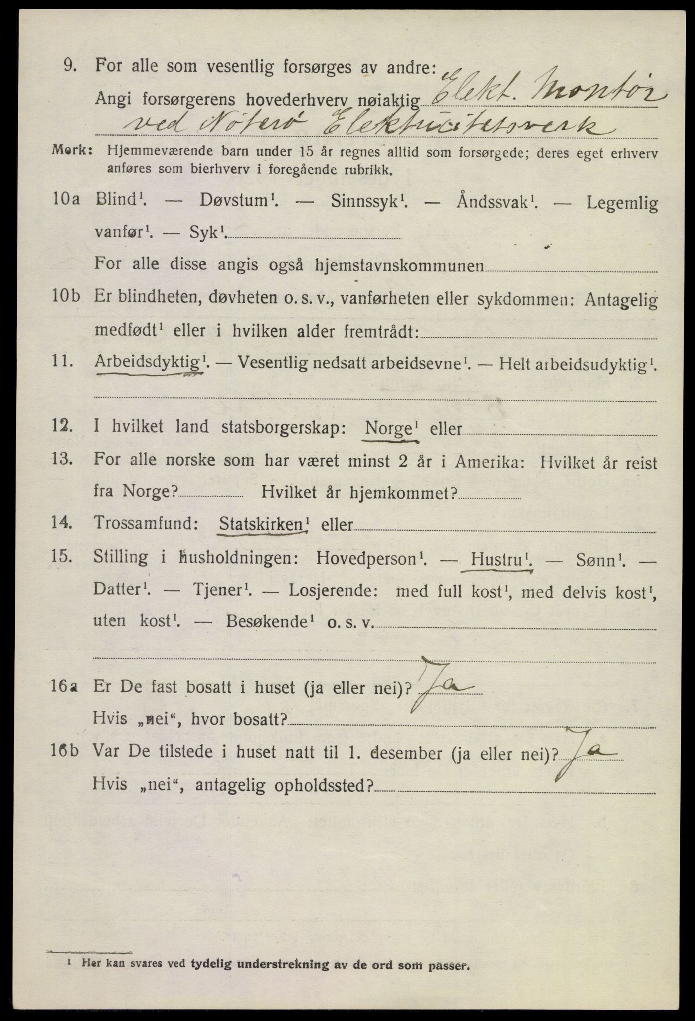 SAKO, 1920 census for Nøtterøy, 1920, p. 14742