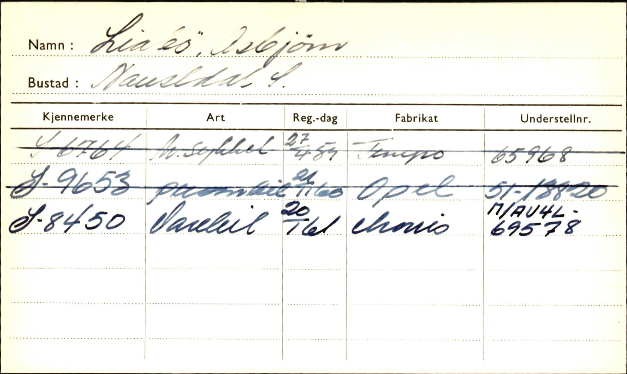 Statens vegvesen, Sogn og Fjordane vegkontor, AV/SAB-A-5301/4/F/L0001B: Eigarregister Fjordane til 1.6.1961, 1930-1961, p. 518