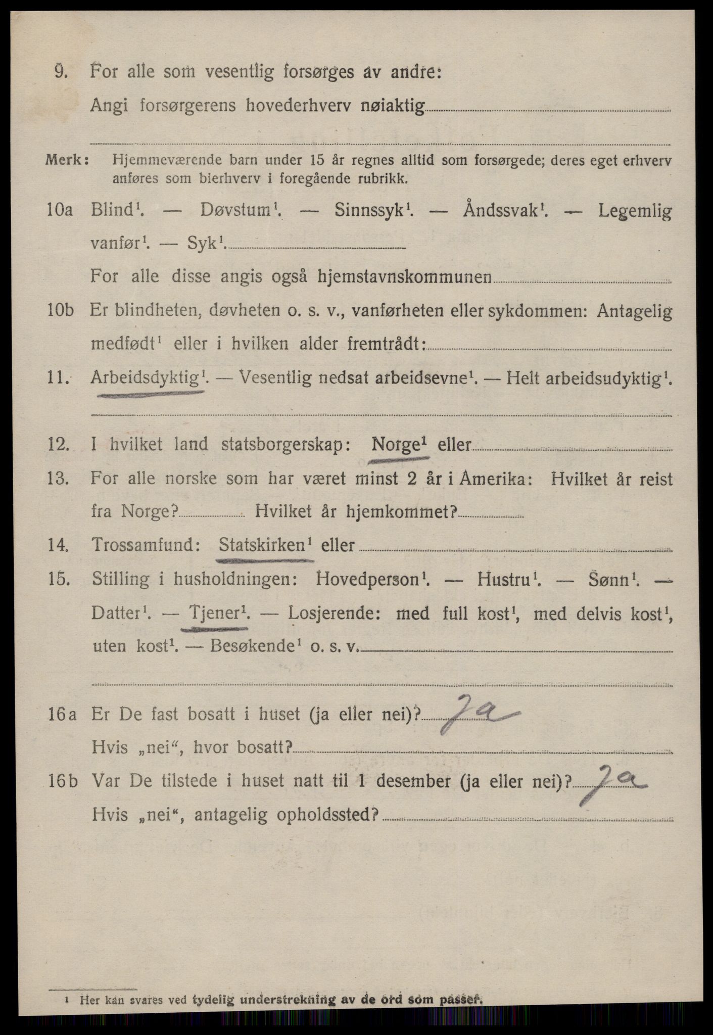 SAT, 1920 census for Ørsta, 1920, p. 4313