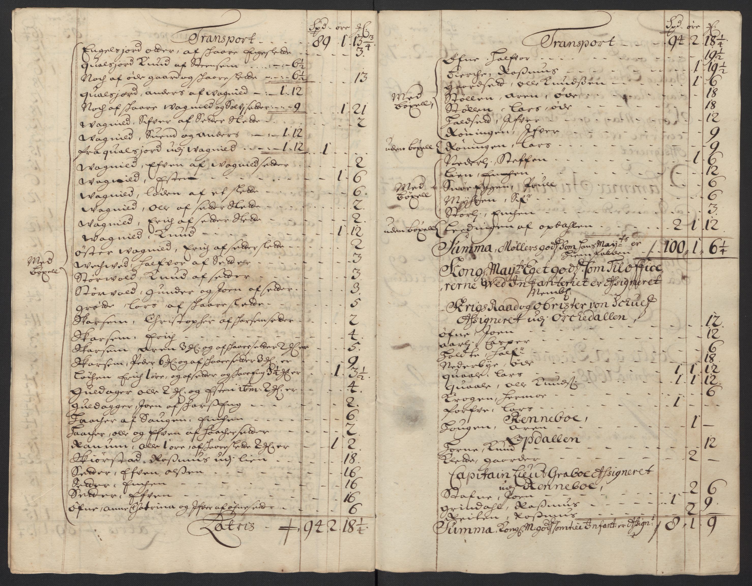Rentekammeret inntil 1814, Reviderte regnskaper, Fogderegnskap, RA/EA-4092/R60/L3948: Fogderegnskap Orkdal og Gauldal, 1698, p. 165