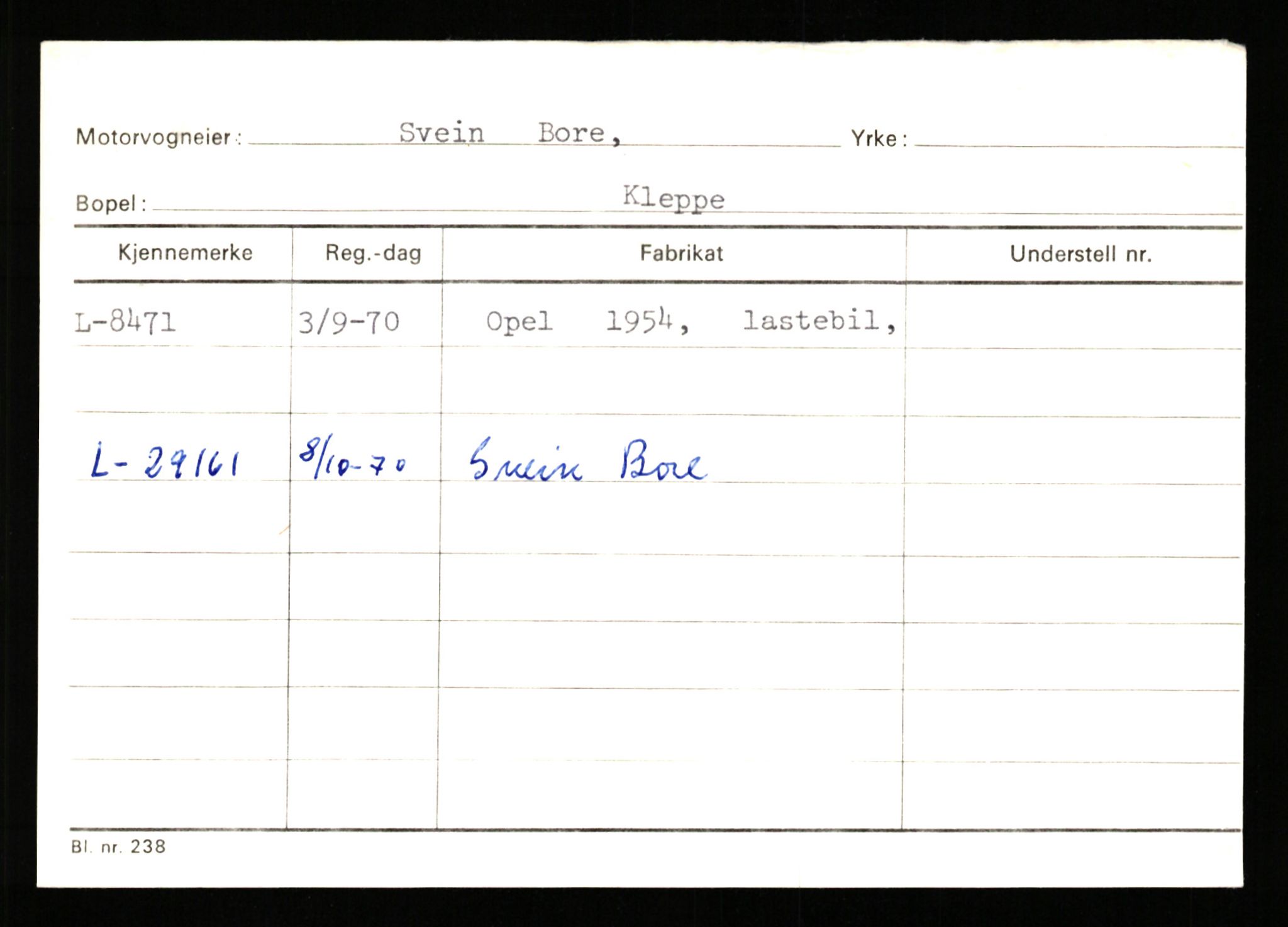 Stavanger trafikkstasjon, AV/SAST-A-101942/0/G/L0002: Registreringsnummer: 5791 - 10405, 1930-1971, p. 1607