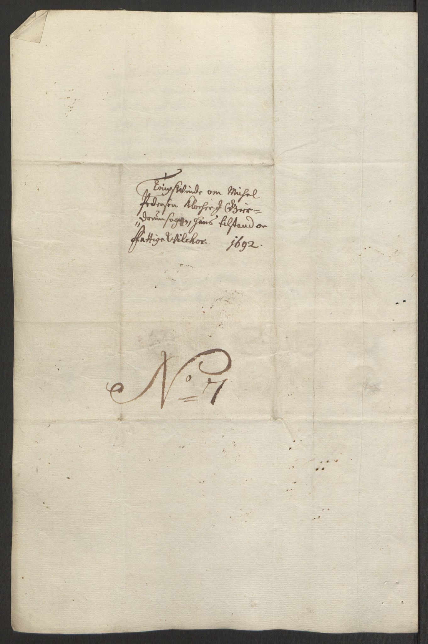 Rentekammeret inntil 1814, Reviderte regnskaper, Fogderegnskap, AV/RA-EA-4092/R12/L0704: Fogderegnskap Øvre Romerike, 1692, p. 276