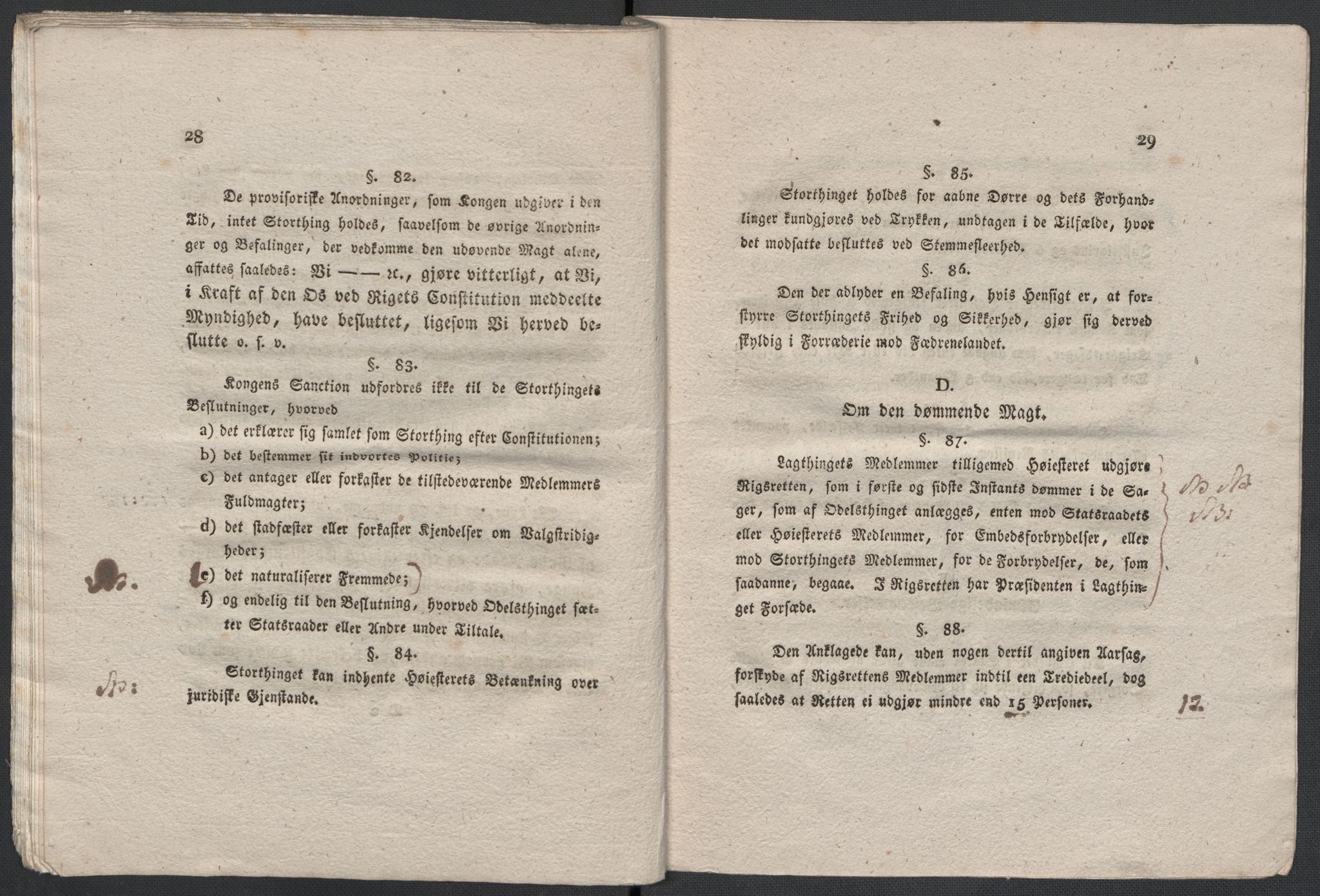 Christie, Wilhelm Frimann Koren, AV/RA-PA-0014/F/L0004: Christies dokumenter fra 1814, 1814, p. 40