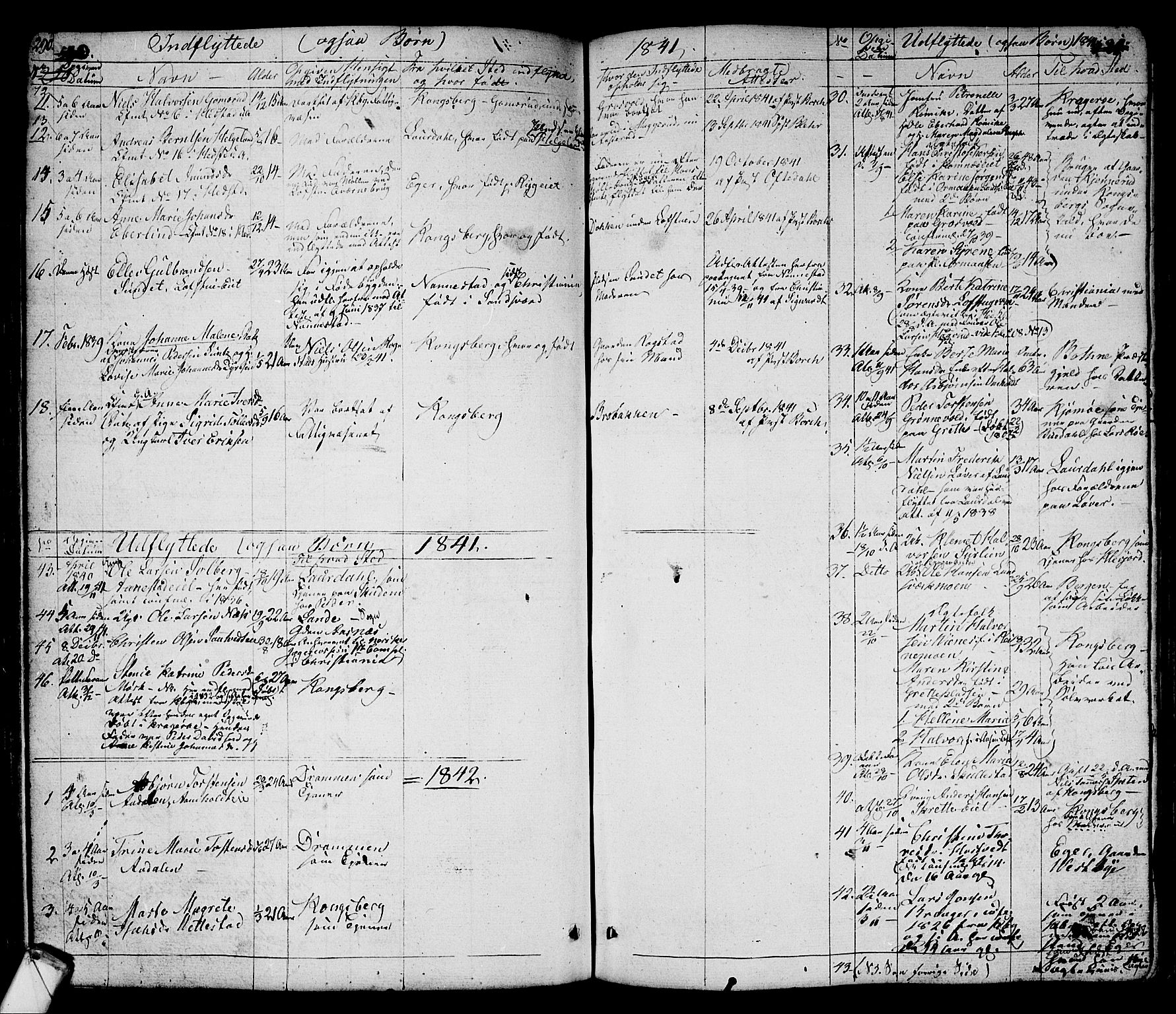 Sandsvær kirkebøker, AV/SAKO-A-244/G/Ga/L0004: Parish register (copy) no. I 4, 1840-1856, p. 290