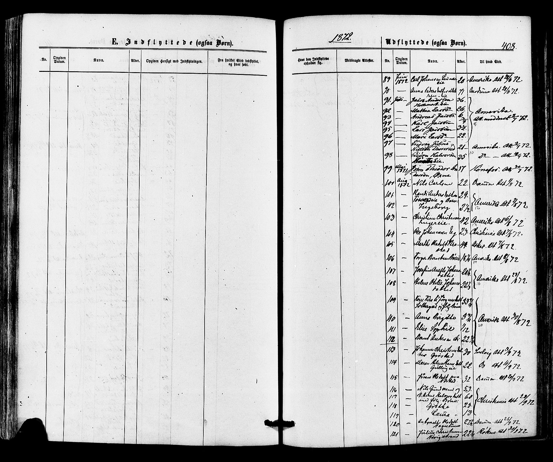 Lier kirkebøker, AV/SAKO-A-230/F/Fa/L0013: Parish register (official) no. I 13, 1865-1874, p. 408