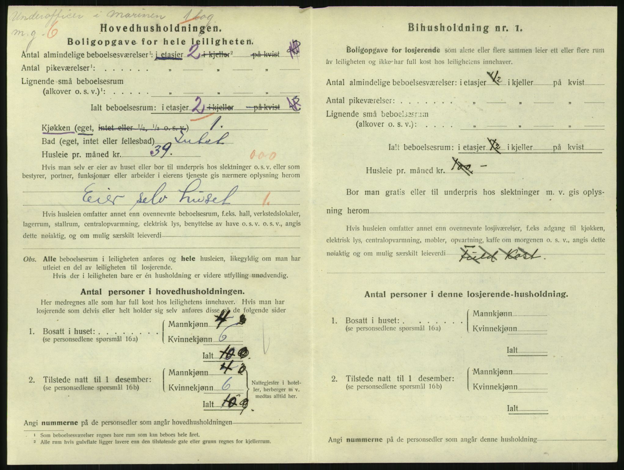 SAKO, 1920 census for Horten, 1920, p. 4620