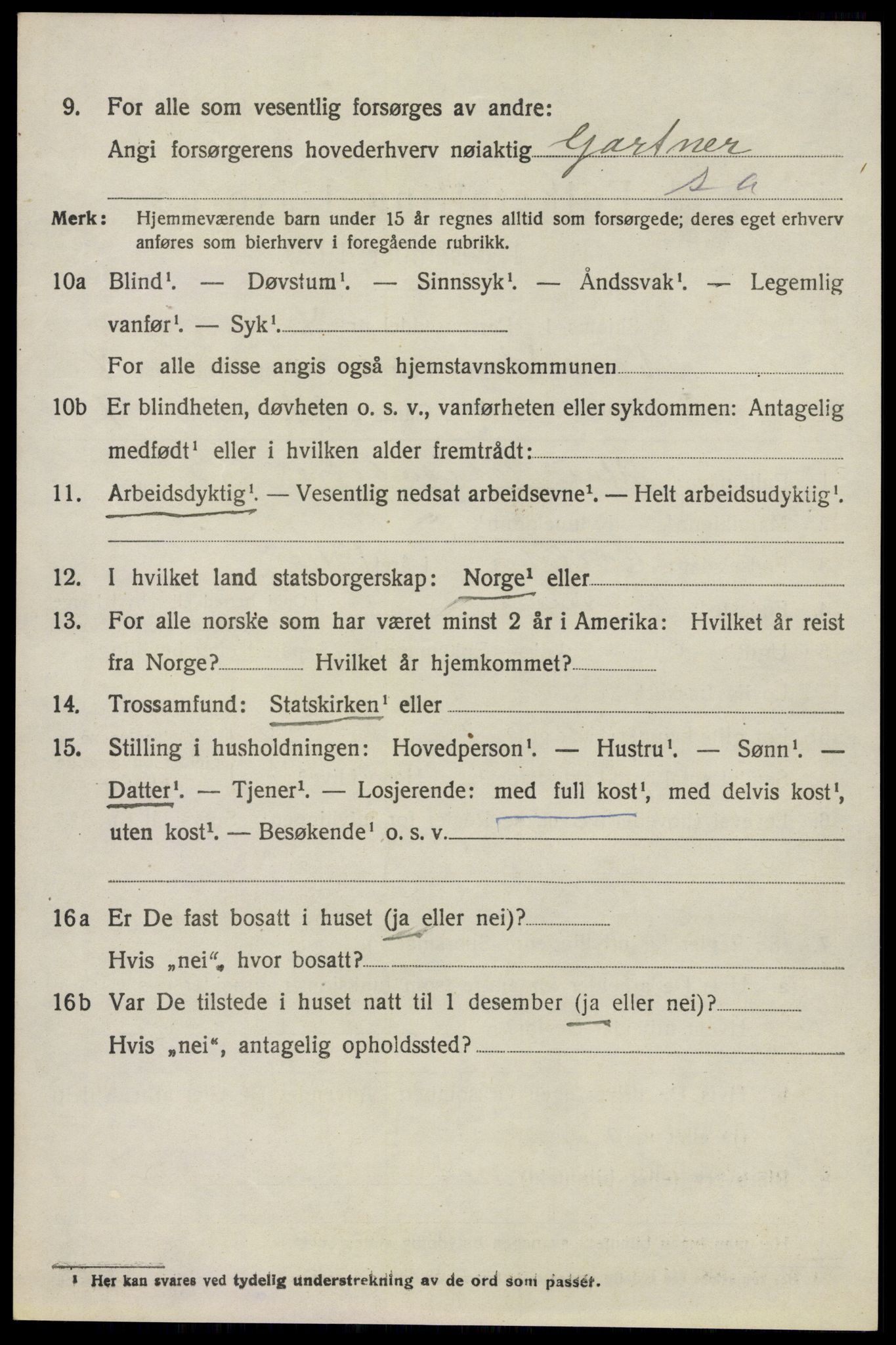 SAO, 1920 census for Nesodden, 1920, p. 6260