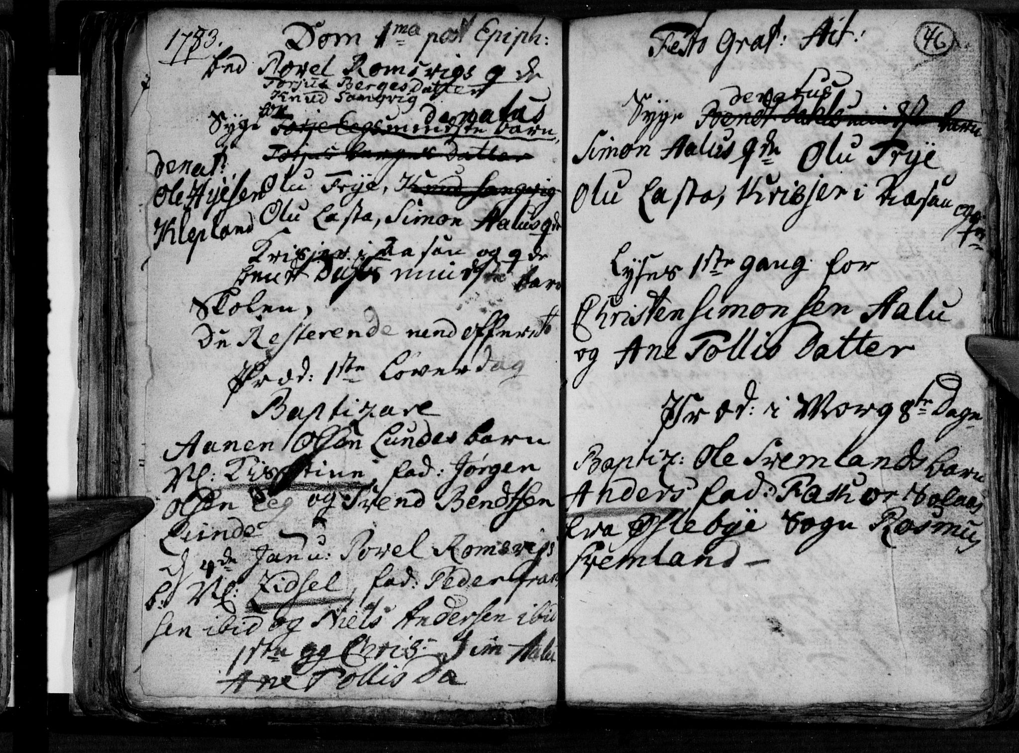 Søgne sokneprestkontor, SAK/1111-0037/F/Fa/Fab/L0003: Parish register (official) no. A 3, 1751-1759, p. 46