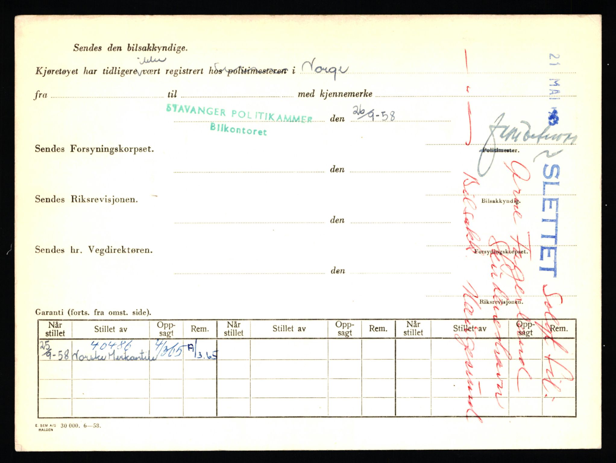 Stavanger trafikkstasjon, AV/SAST-A-101942/0/F/L0013: L-4700 - L-5079, 1930-1971, p. 890