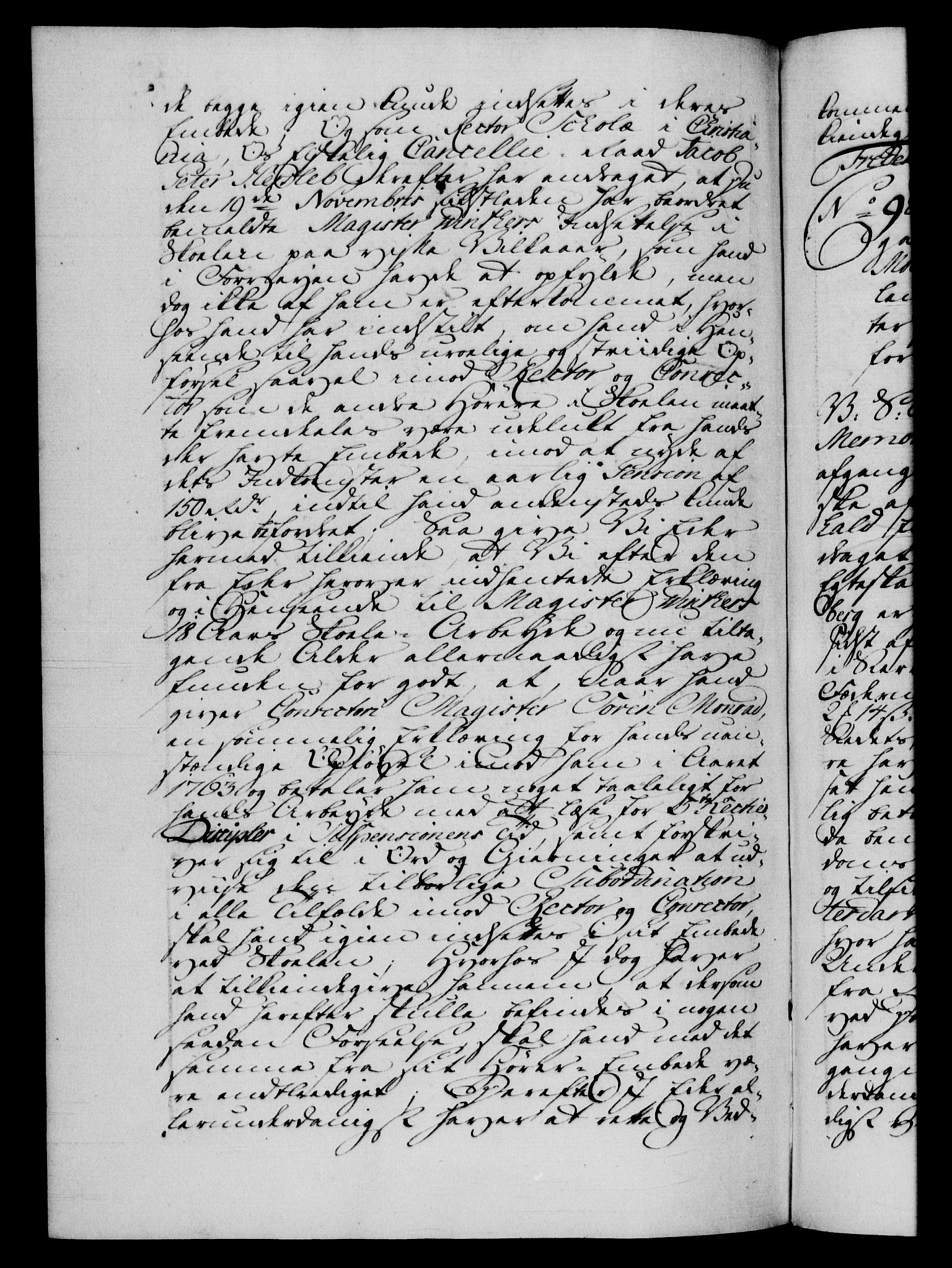 Danske Kanselli 1572-1799, RA/EA-3023/F/Fc/Fca/Fcab/L0037: Norske tegnelser, 1762-1766, p. 493b