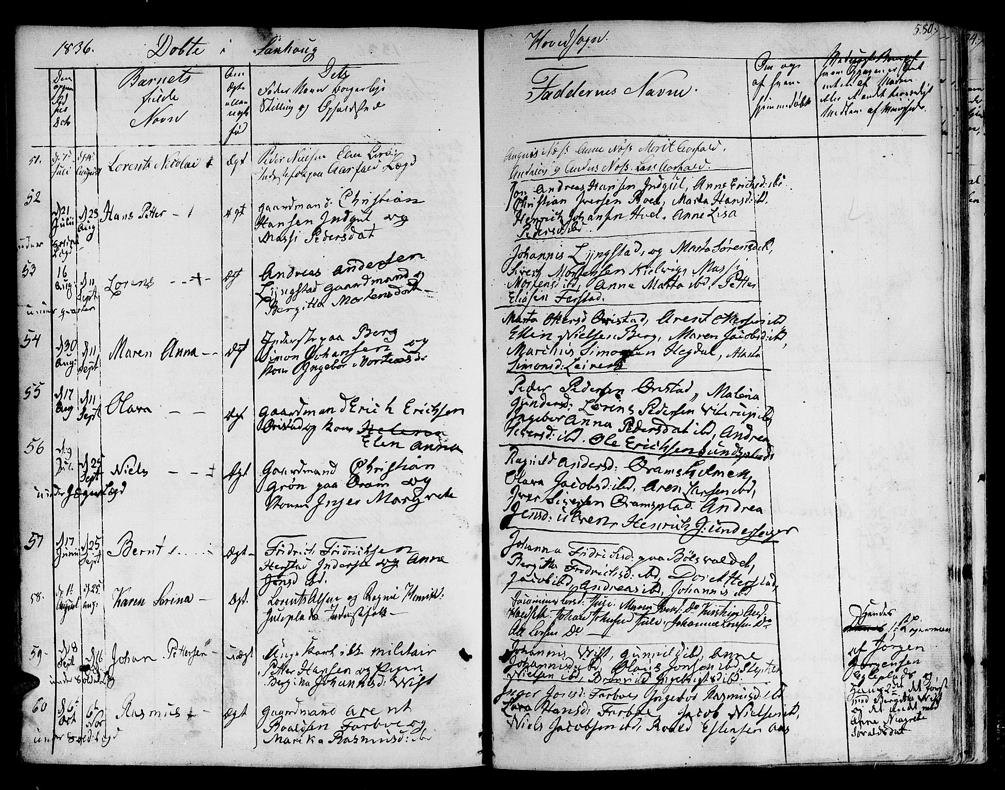 Ministerialprotokoller, klokkerbøker og fødselsregistre - Nord-Trøndelag, SAT/A-1458/730/L0277: Parish register (official) no. 730A06 /1, 1830-1839, p. 580