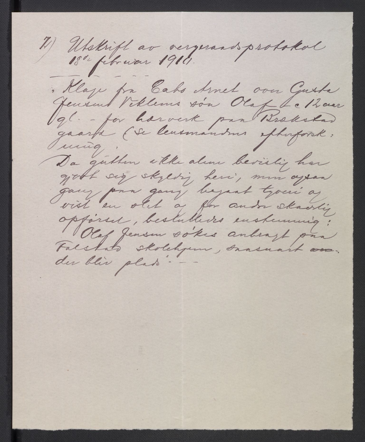 Falstad skolehjem, AV/RA-S-1676/E/Eb/L0010: Elevmapper løpenr. 210-239, 1910-1917, p. 32