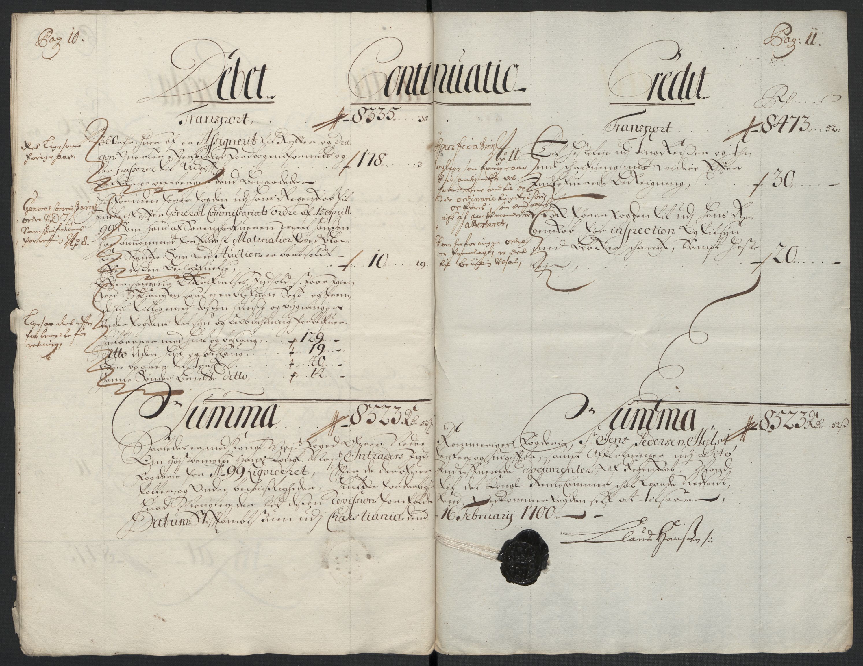 Rentekammeret inntil 1814, Reviderte regnskaper, Fogderegnskap, AV/RA-EA-4092/R11/L0582: Fogderegnskap Nedre Romerike, 1699, p. 17