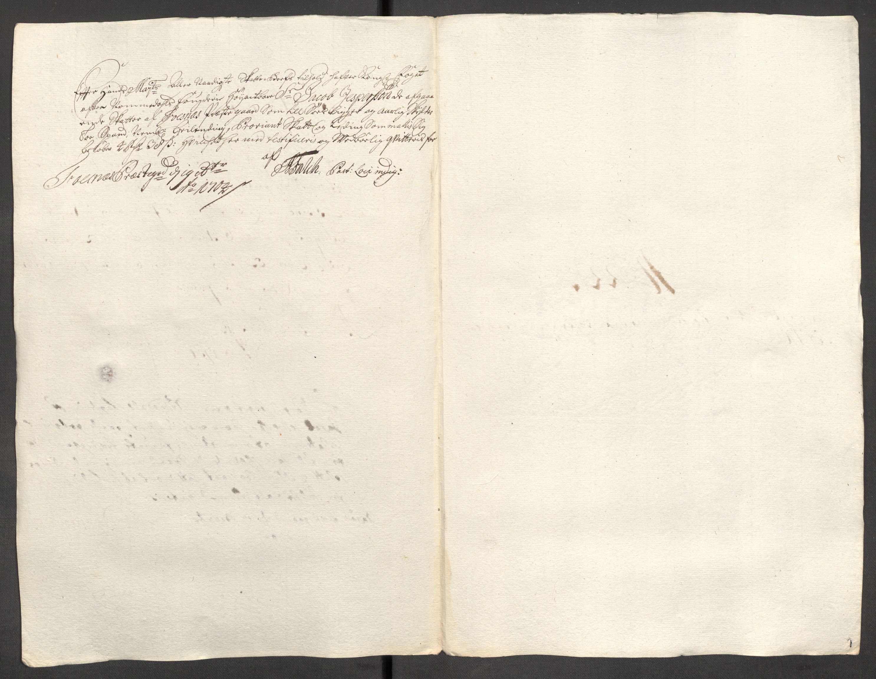 Rentekammeret inntil 1814, Reviderte regnskaper, Fogderegnskap, RA/EA-4092/R64/L4428: Fogderegnskap Namdal, 1703-1704, p. 359