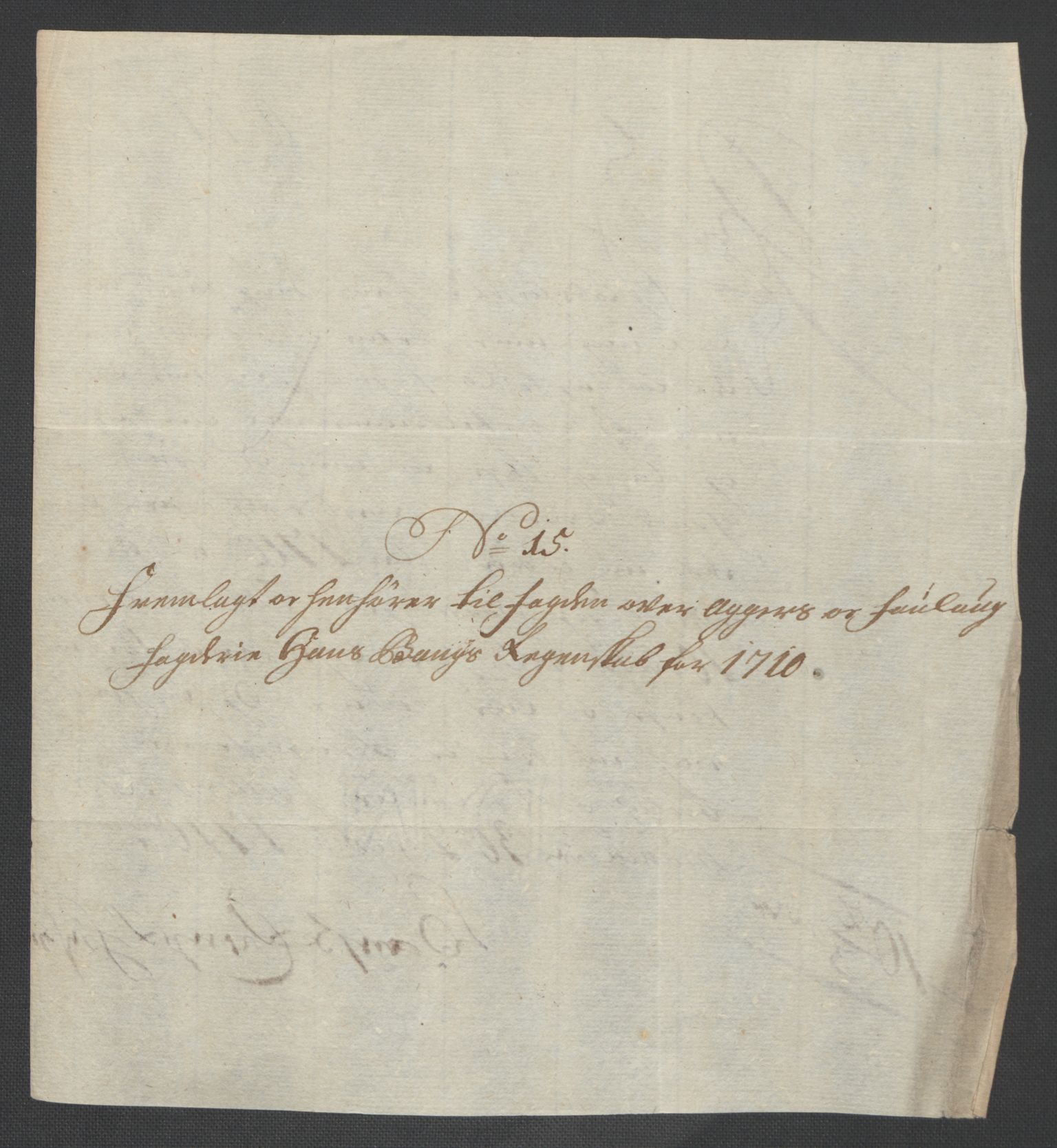 Rentekammeret inntil 1814, Reviderte regnskaper, Fogderegnskap, AV/RA-EA-4092/R10/L0448: Fogderegnskap Aker og Follo, 1710-1711, p. 84