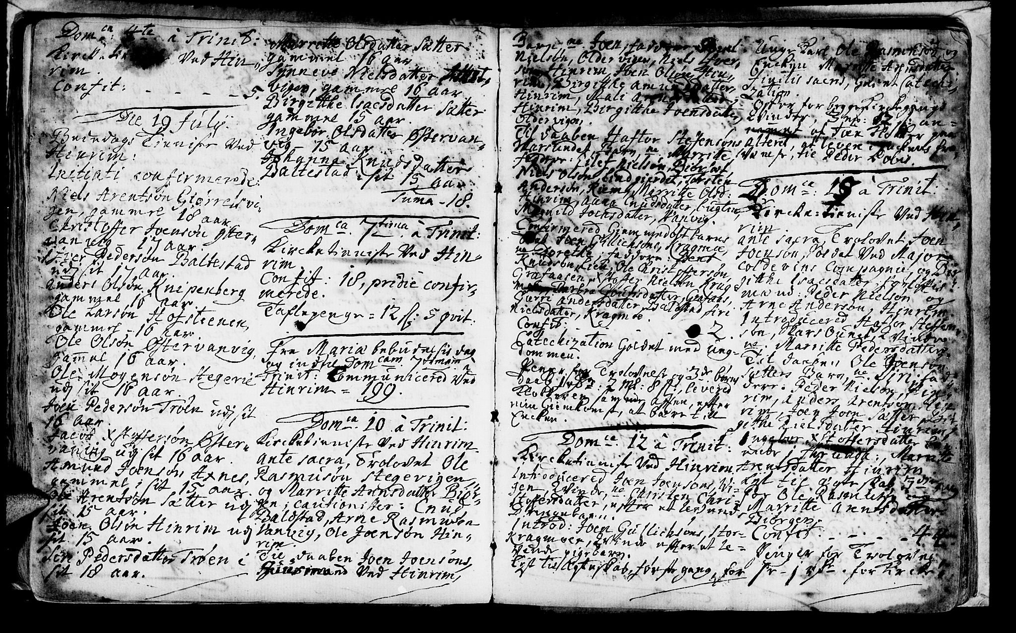 Ministerialprotokoller, klokkerbøker og fødselsregistre - Nord-Trøndelag, SAT/A-1458/701/L0002: Parish register (official) no. 701A02 /2, 1738-1752