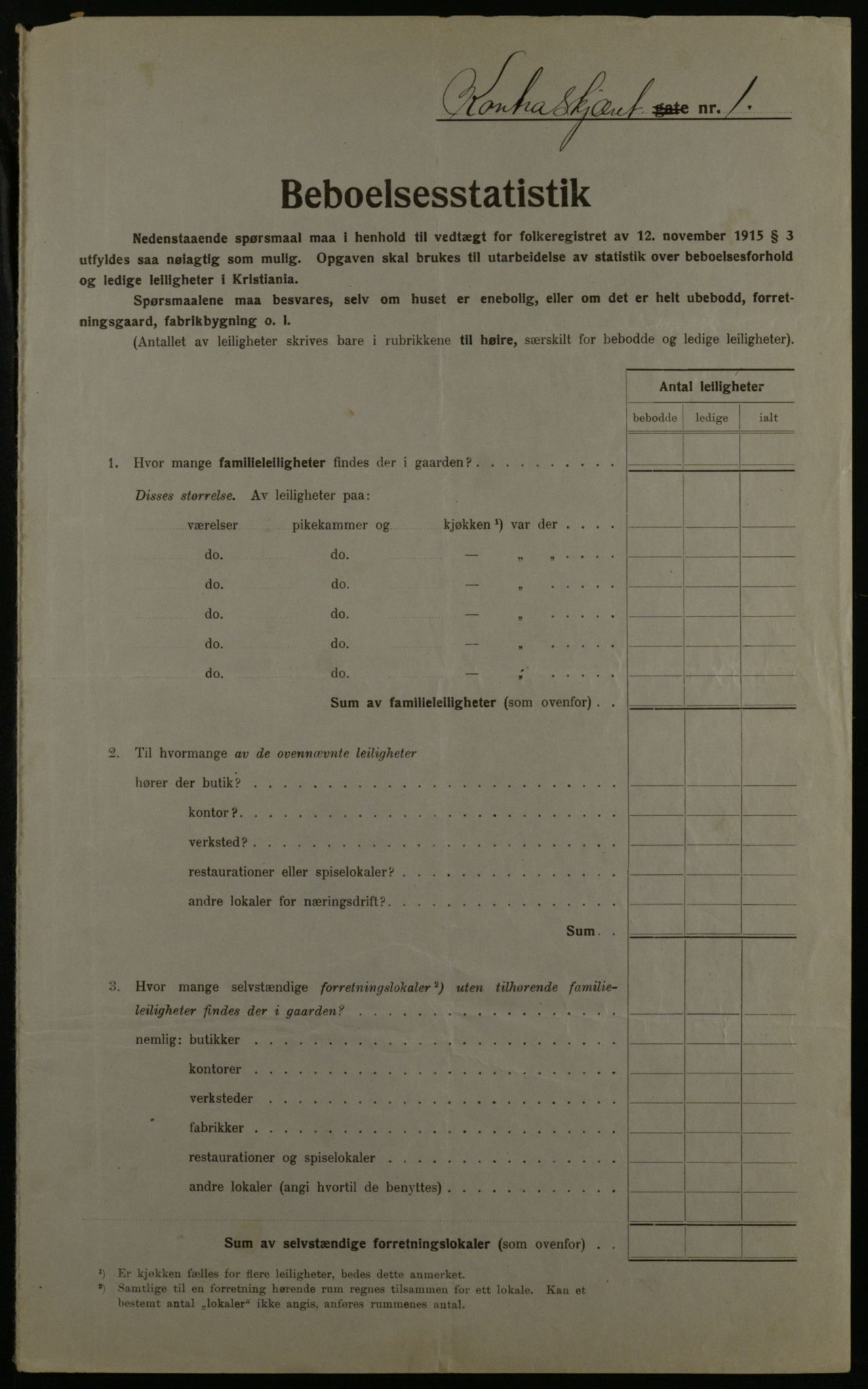 OBA, Municipal Census 1923 for Kristiania, 1923, p. 27258