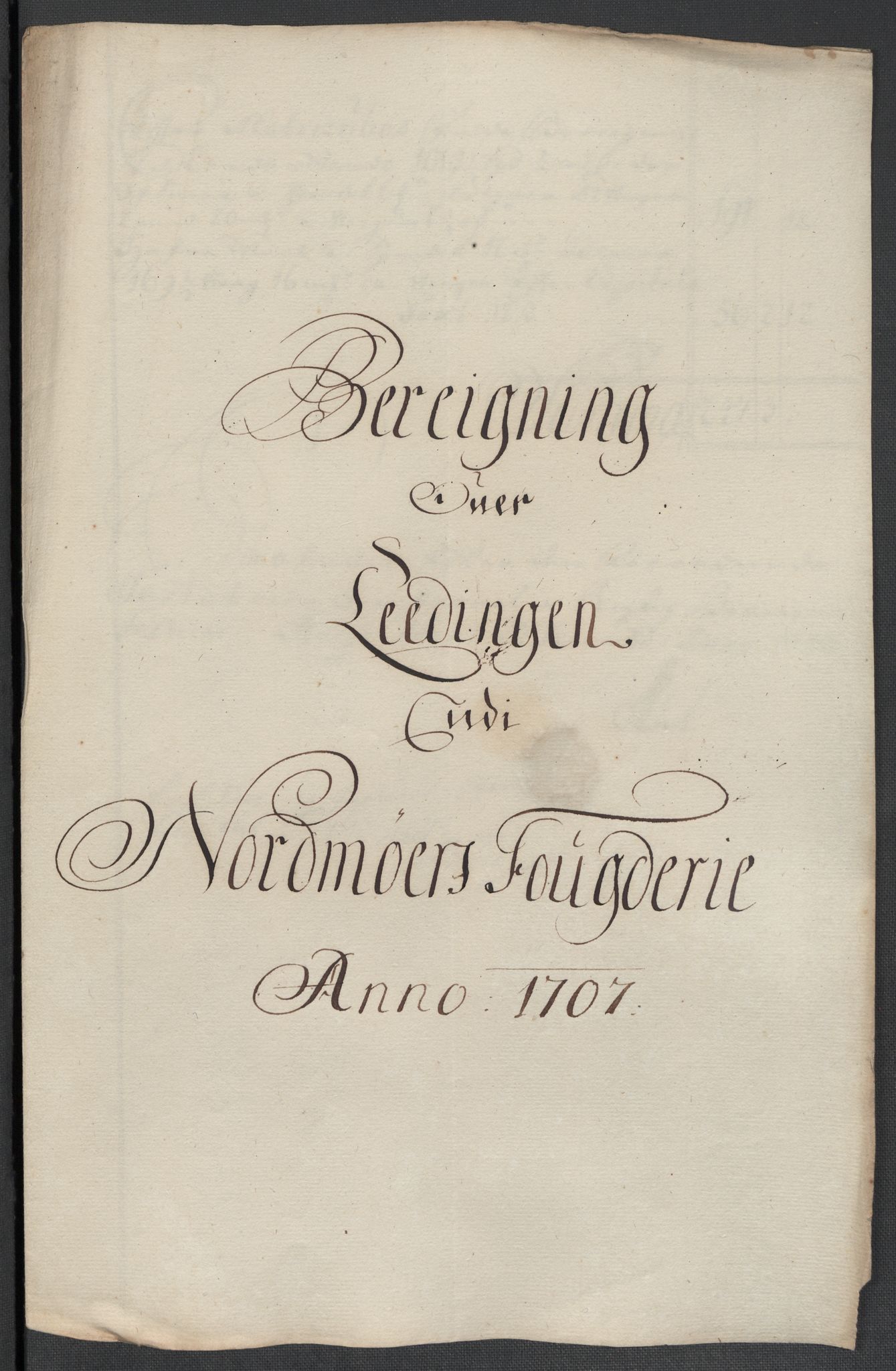 Rentekammeret inntil 1814, Reviderte regnskaper, Fogderegnskap, RA/EA-4092/R56/L3742: Fogderegnskap Nordmøre, 1706-1707, p. 268