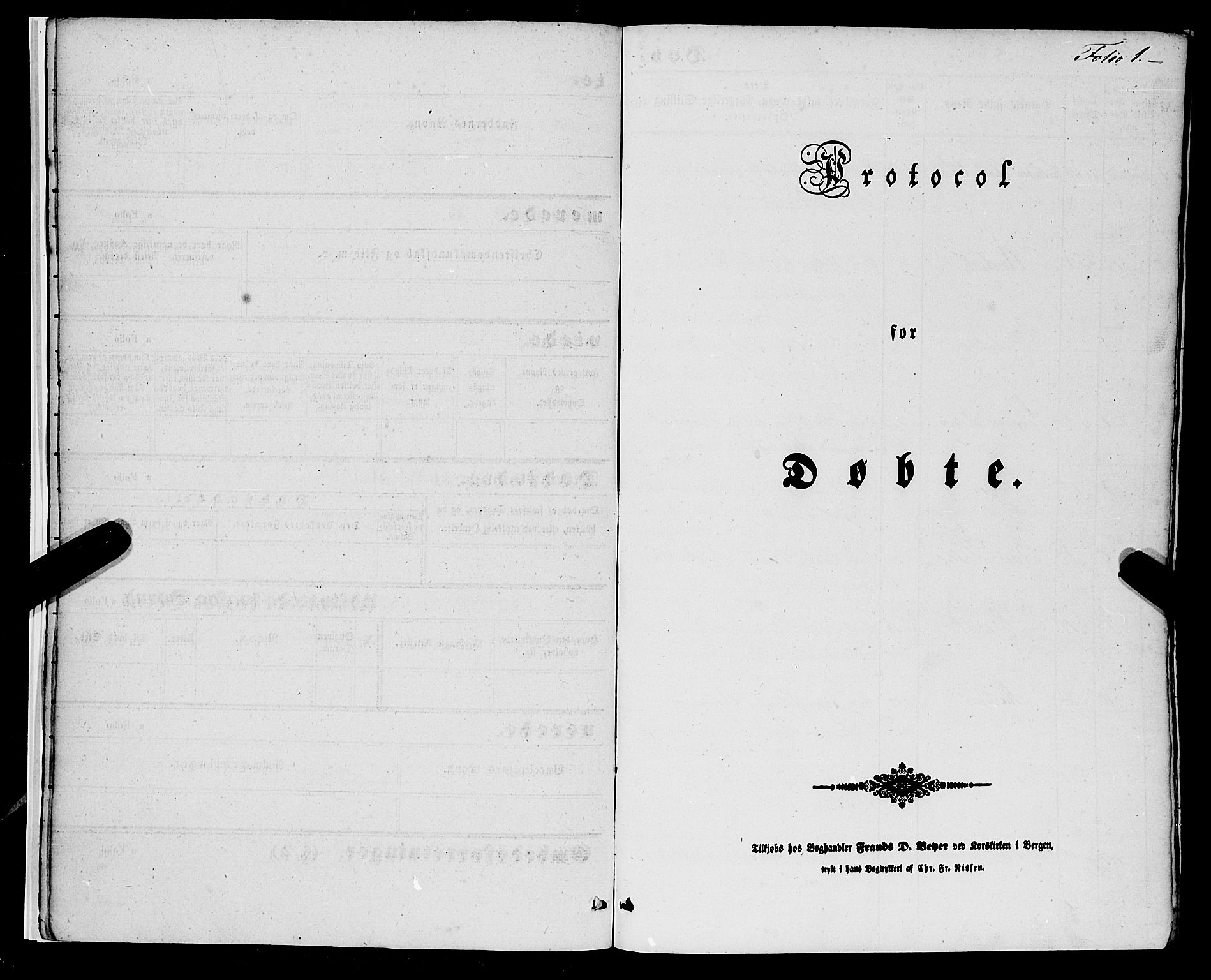 Davik sokneprestembete, SAB/A-79701/H/Haa/Haaa/L0005: Parish register (official) no. A 5, 1850-1866, p. 1