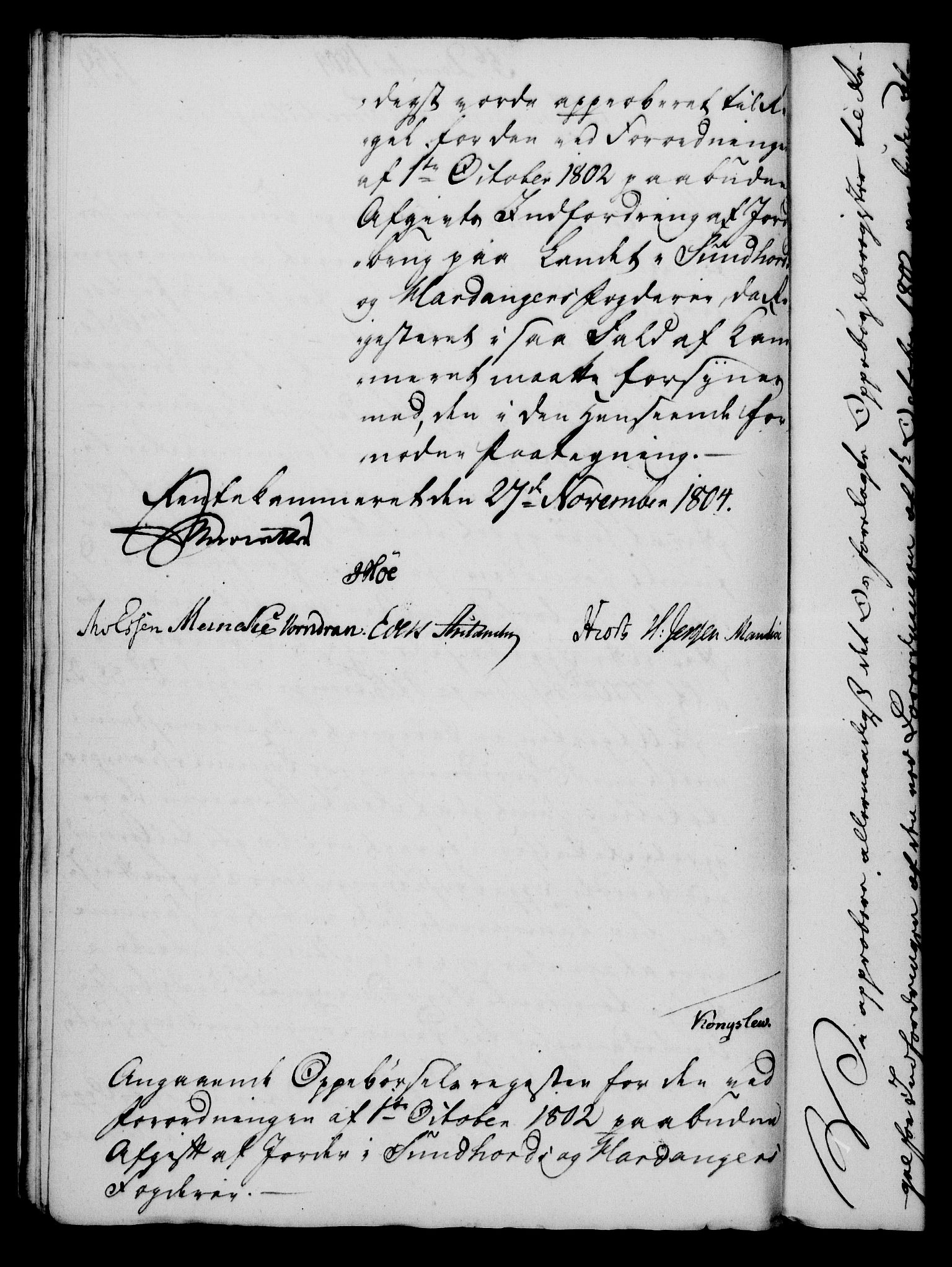 Rentekammeret, Kammerkanselliet, RA/EA-3111/G/Gf/Gfa/L0086: Norsk relasjons- og resolusjonsprotokoll (merket RK 52.86), 1804, p. 921