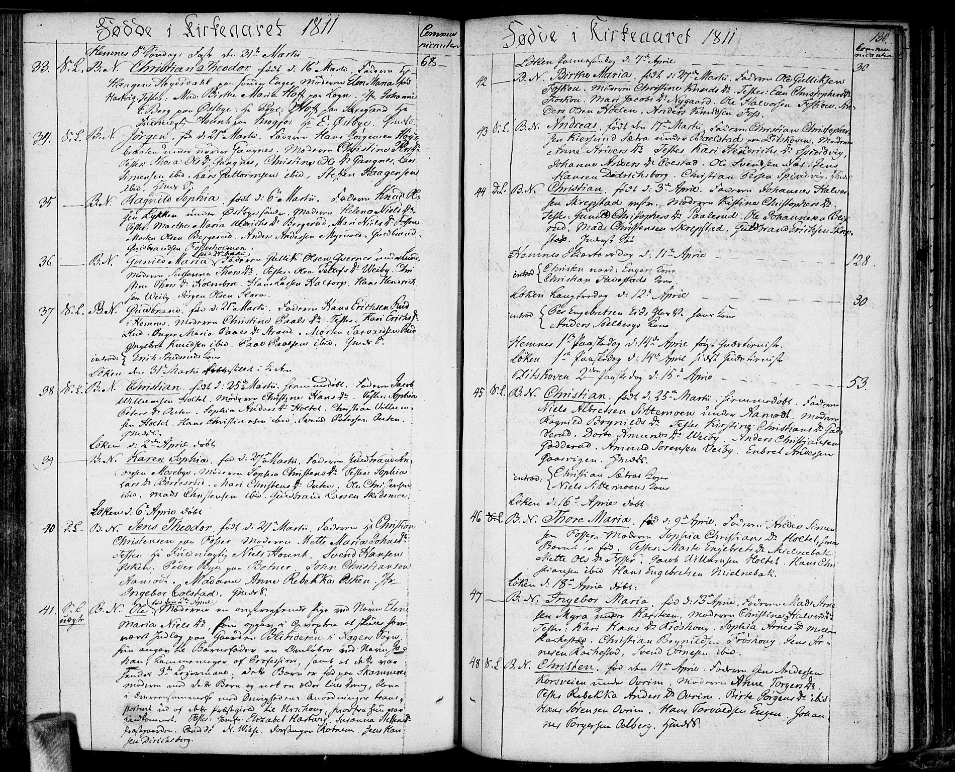 Høland prestekontor Kirkebøker, SAO/A-10346a/F/Fa/L0006: Parish register (official) no. I 6, 1794-1814, p. 130