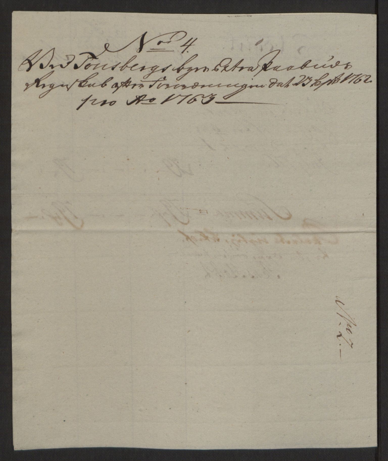 Rentekammeret inntil 1814, Reviderte regnskaper, Byregnskaper, AV/RA-EA-4066/R/Rh/L0162/0001: [H4] Kontribusjonsregnskap / Ekstraskatt, Tønsberg, 1762-1772, p. 67