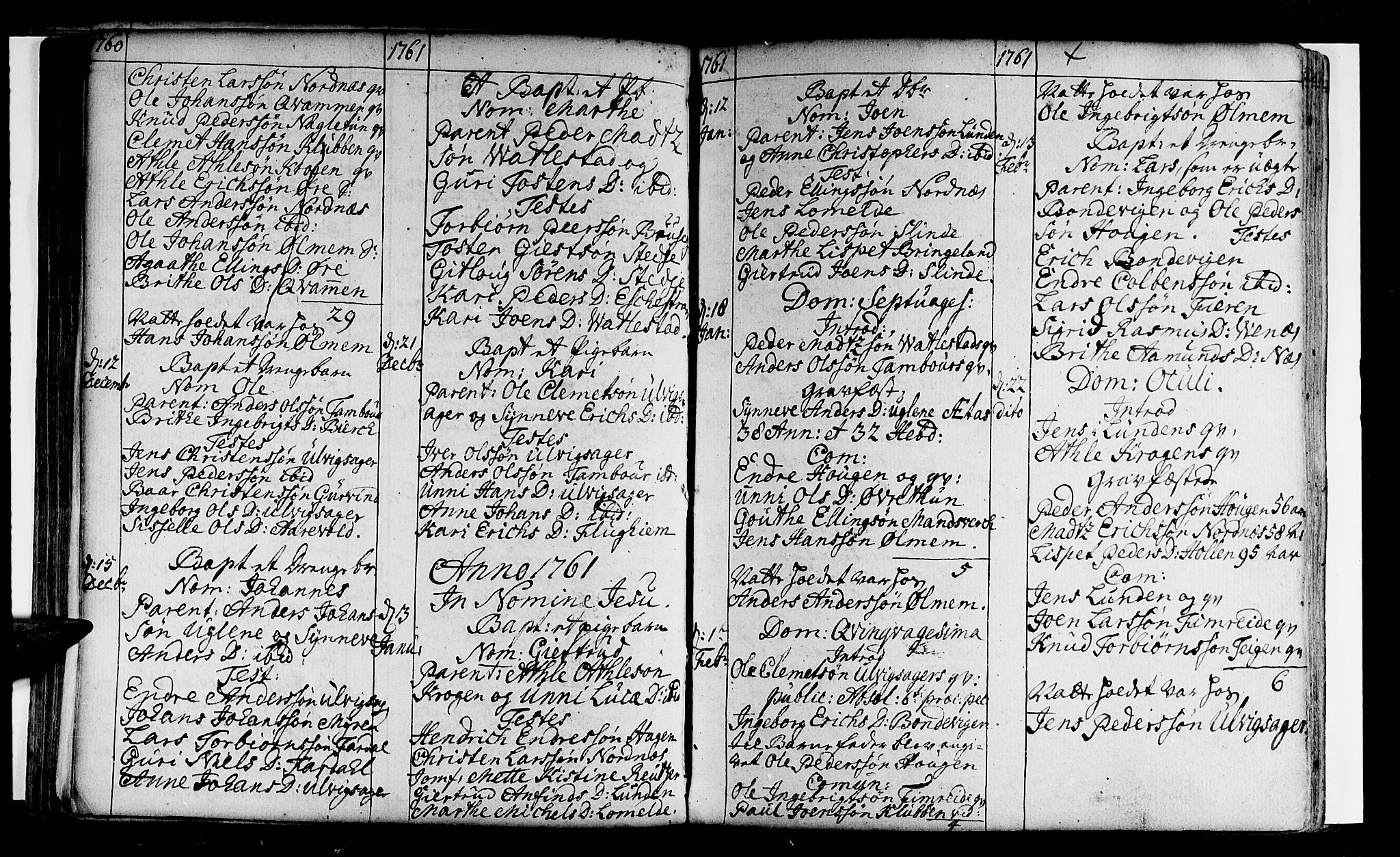 Sogndal sokneprestembete, AV/SAB-A-81301/H/Haa/Haaa/L0004: Parish register (official) no. A 4, 1747-1782