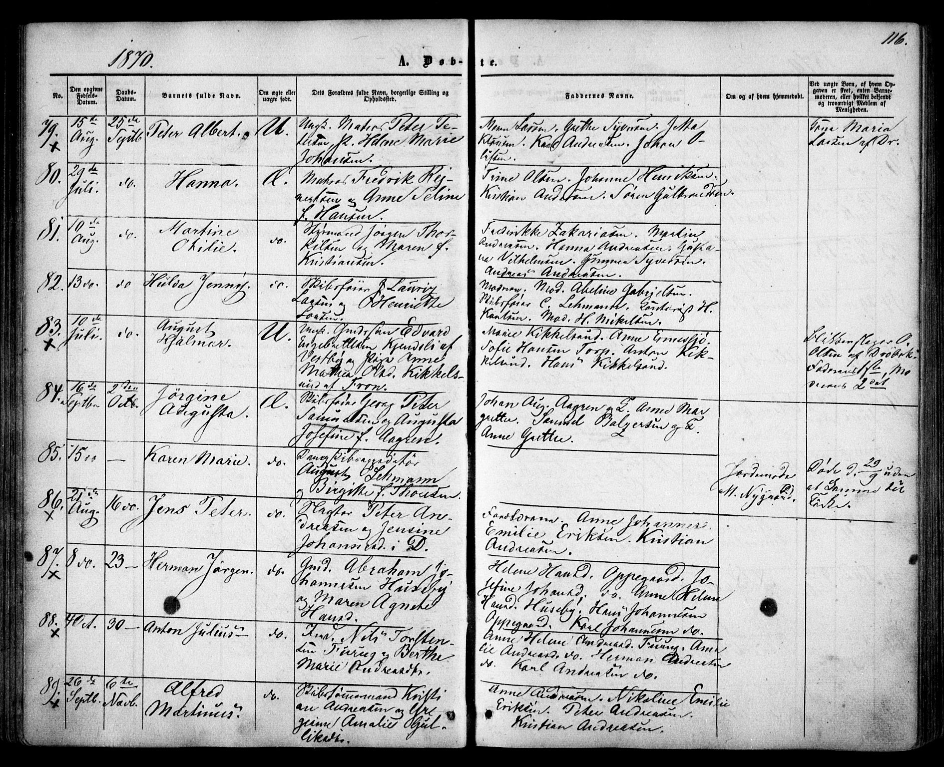 Drøbak prestekontor Kirkebøker, SAO/A-10142a/F/Fa/L0002: Parish register (official) no. I 2, 1858-1870, p. 116