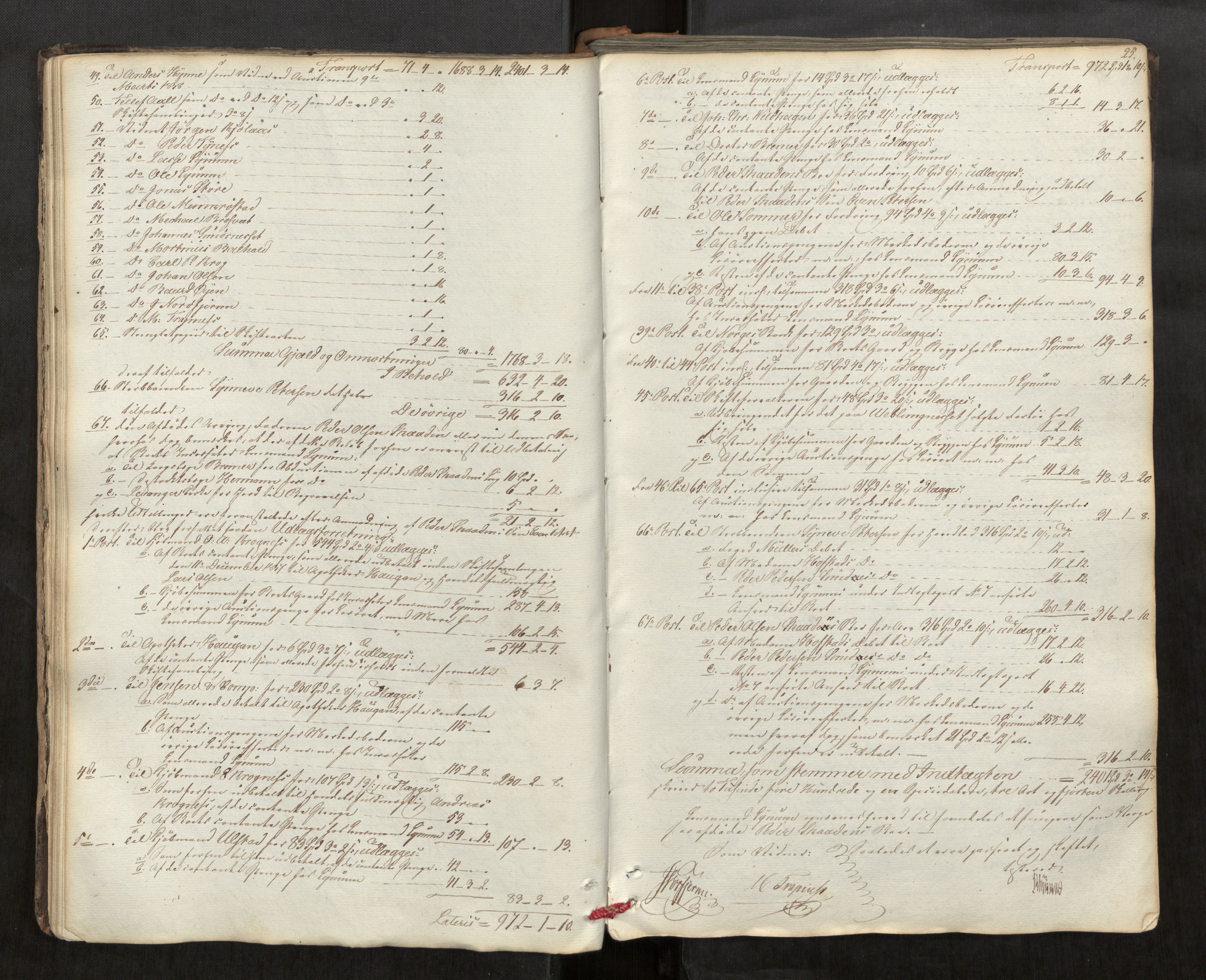 Stjør- og Verdal sorenskriveri, AV/SAT-A-4167/1/3/3A/L0060: Skifteprotokoll for Levanger, 1839-1871, p. 25