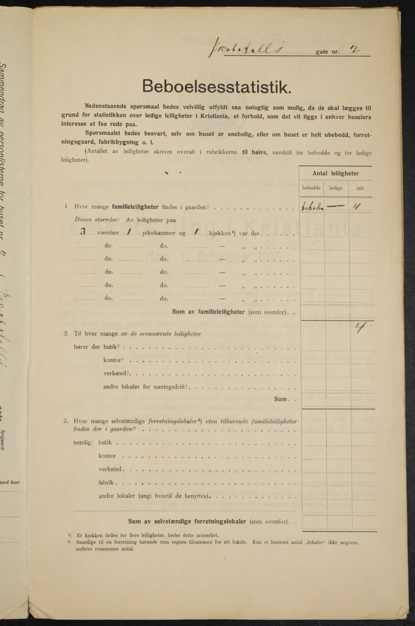 OBA, Municipal Census 1915 for Kristiania, 1915, p. 44177