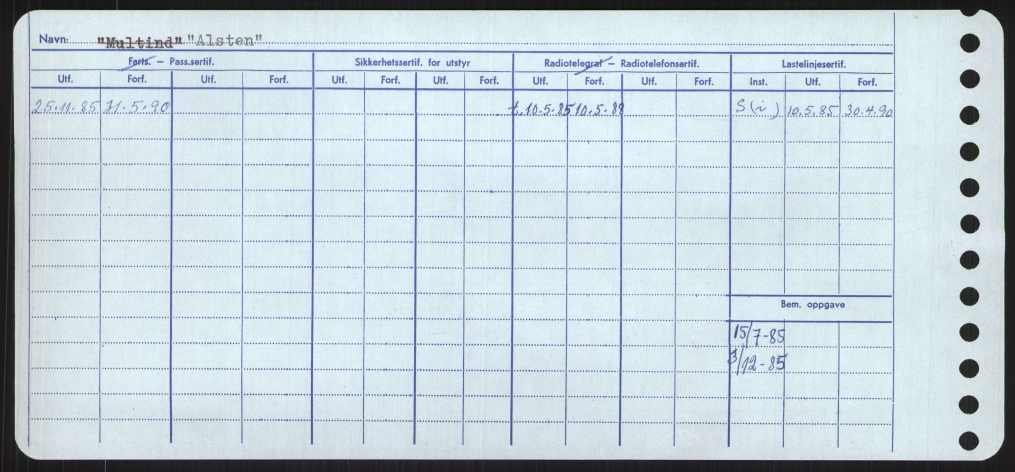 Sjøfartsdirektoratet med forløpere, Skipsmålingen, RA/S-1627/H/Ha/L0001/0001: Fartøy, A-Eig / Fartøy A-Bjøn, p. 154